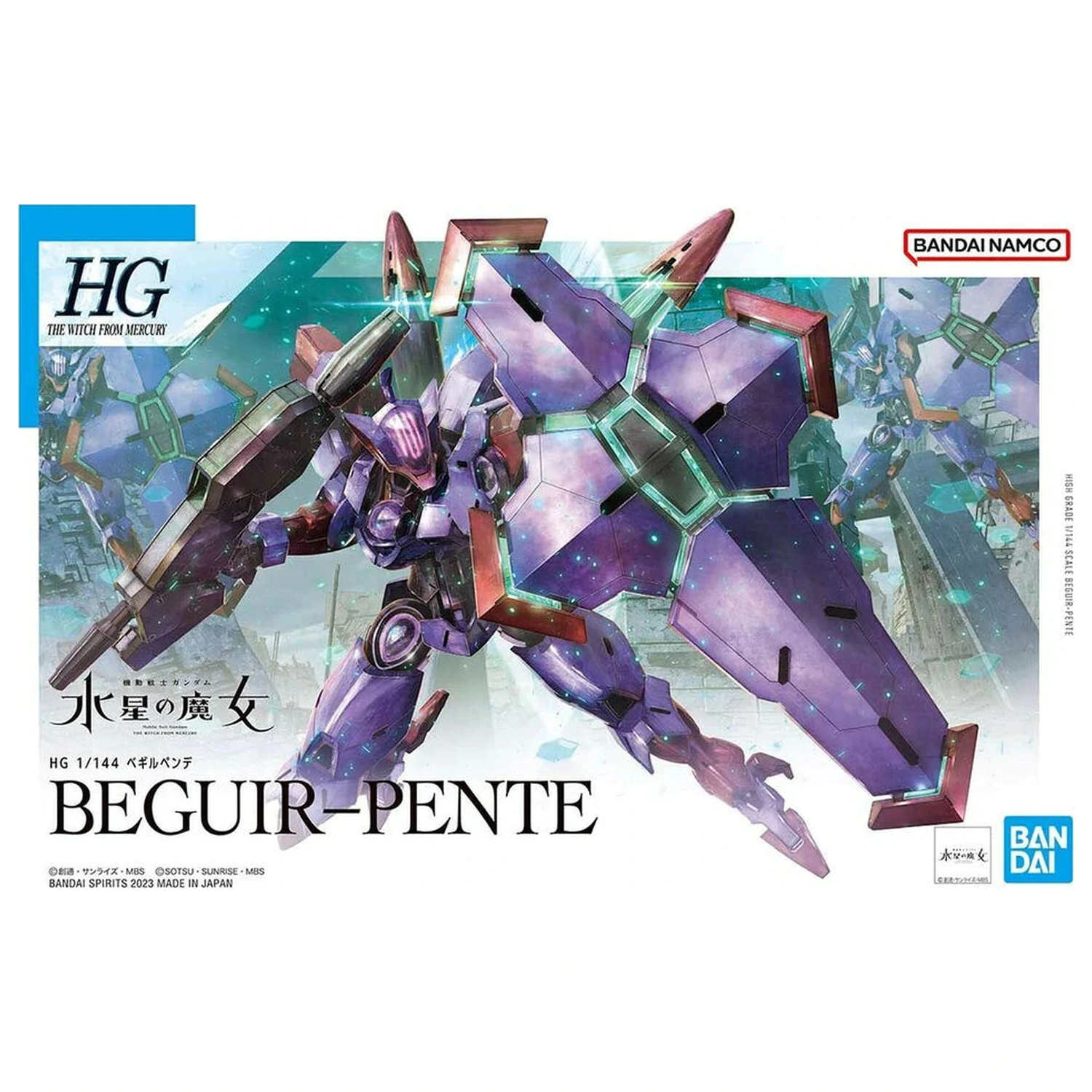 Mobile Suit Gundam HG 1/144 CEK-077 Beguir-Pente stavebnica modelu figúrky produktová fotografia