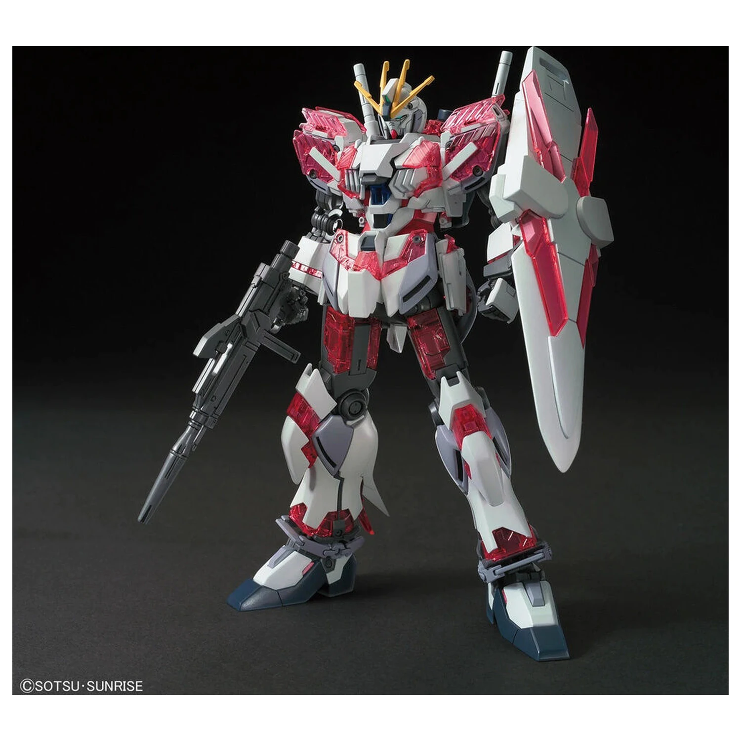 Mobile Suit Gundam HGUC 1/144 RX-9/C Narrative Gundam X-Packs súprava modelu figúrky produktová fotografia