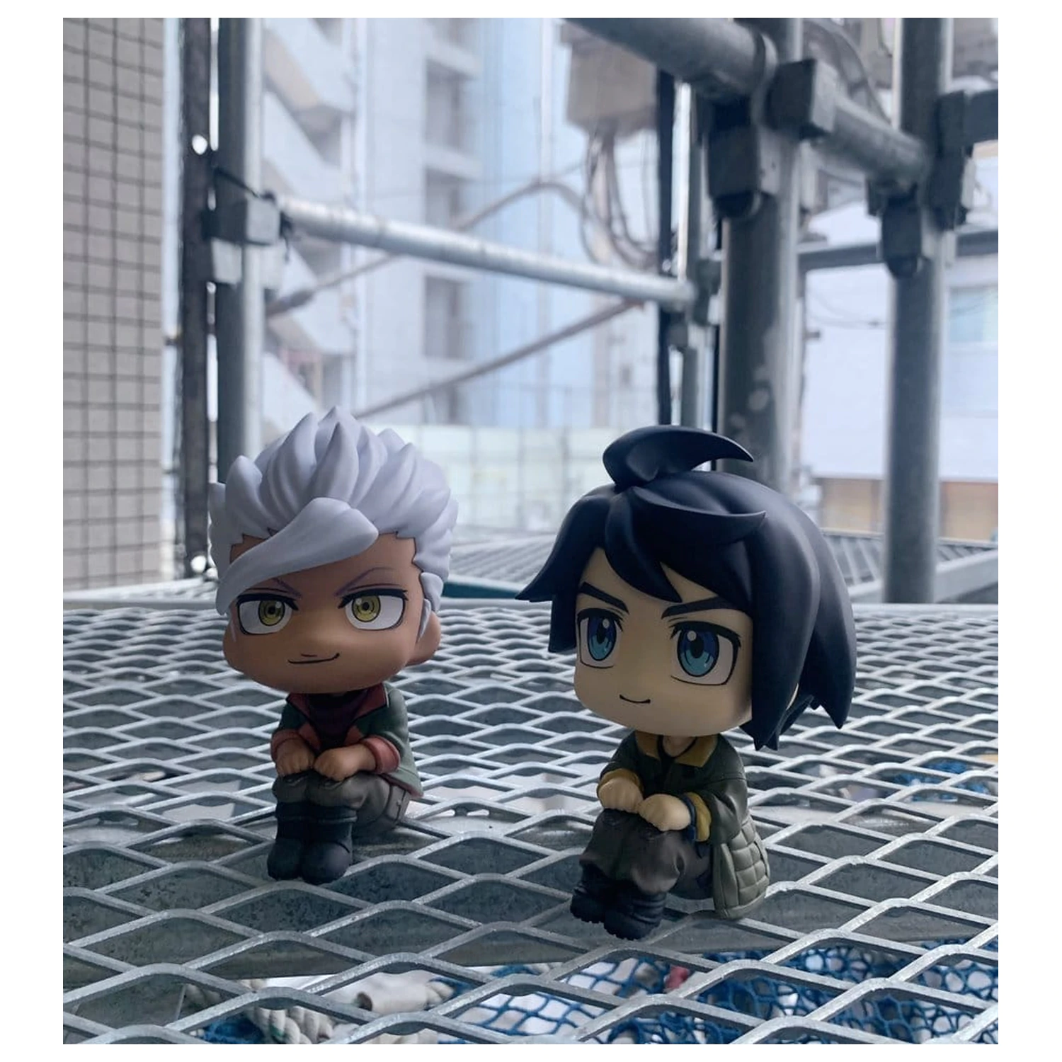 Mobile Suit Gundam Iron-Blooded Orphans Look Up PVC Sochy Mikazuki Augus & Orga Itsuka 11 cm (s darčekom) produktová fotografia