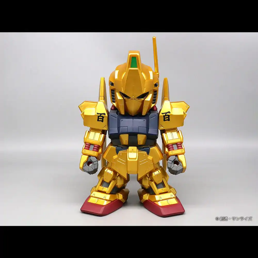 Mobile Suit Gundam Jumbo Sofbi vinylová figúrka Hyakushiki Gold Ver. 30 cm produktová fotografia
