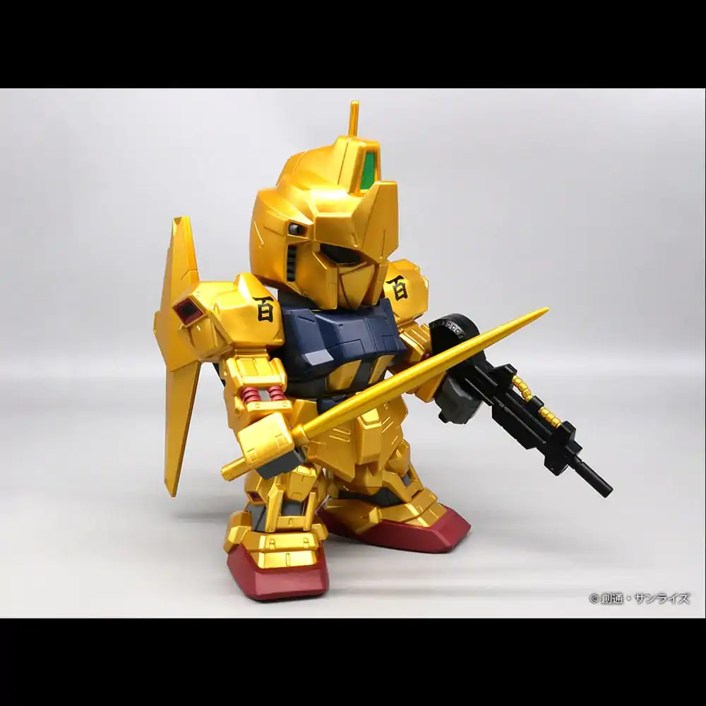 Mobile Suit Gundam Jumbo Sofbi vinylová figúrka Hyakushiki Gold Ver. 30 cm produktová fotografia