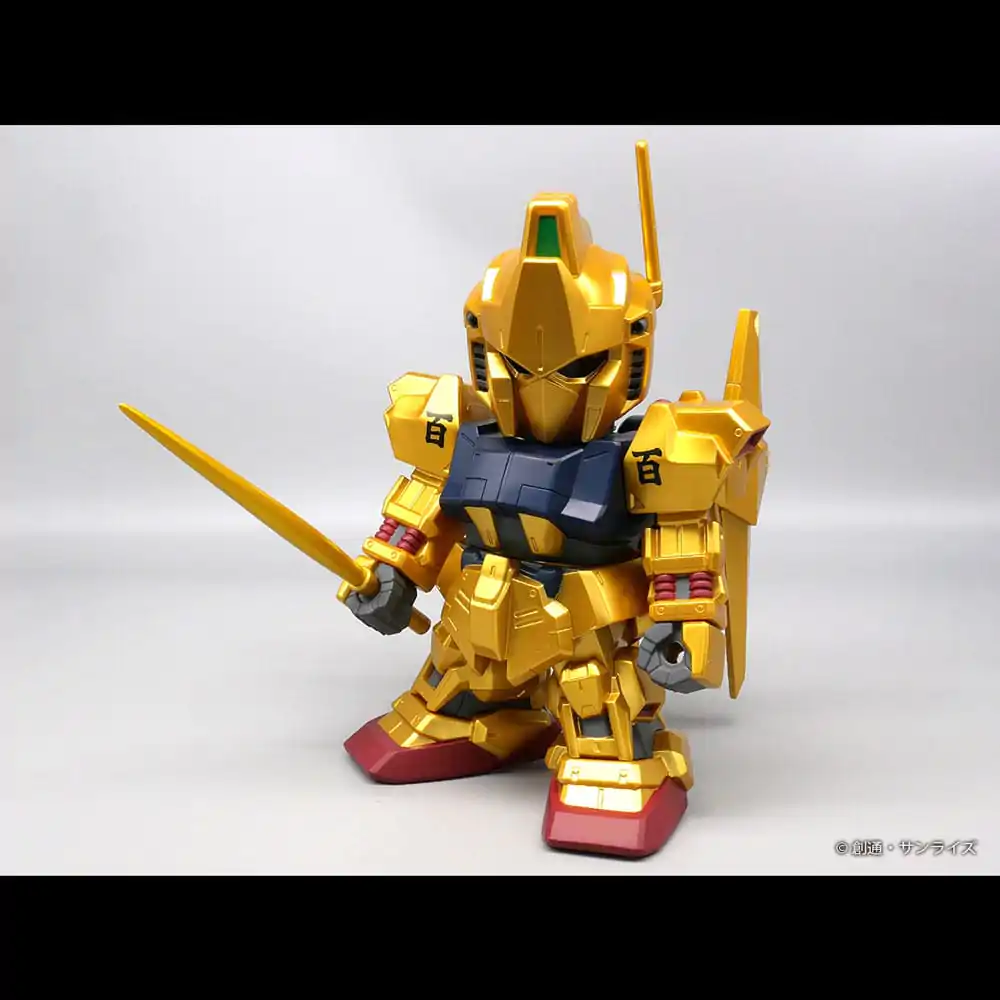 Mobile Suit Gundam Jumbo Sofbi vinylová figúrka Hyakushiki Gold Ver. 30 cm produktová fotografia
