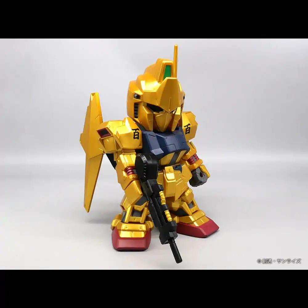 Mobile Suit Gundam Jumbo Sofbi vinylová figúrka Hyakushiki Gold Ver. 30 cm produktová fotografia