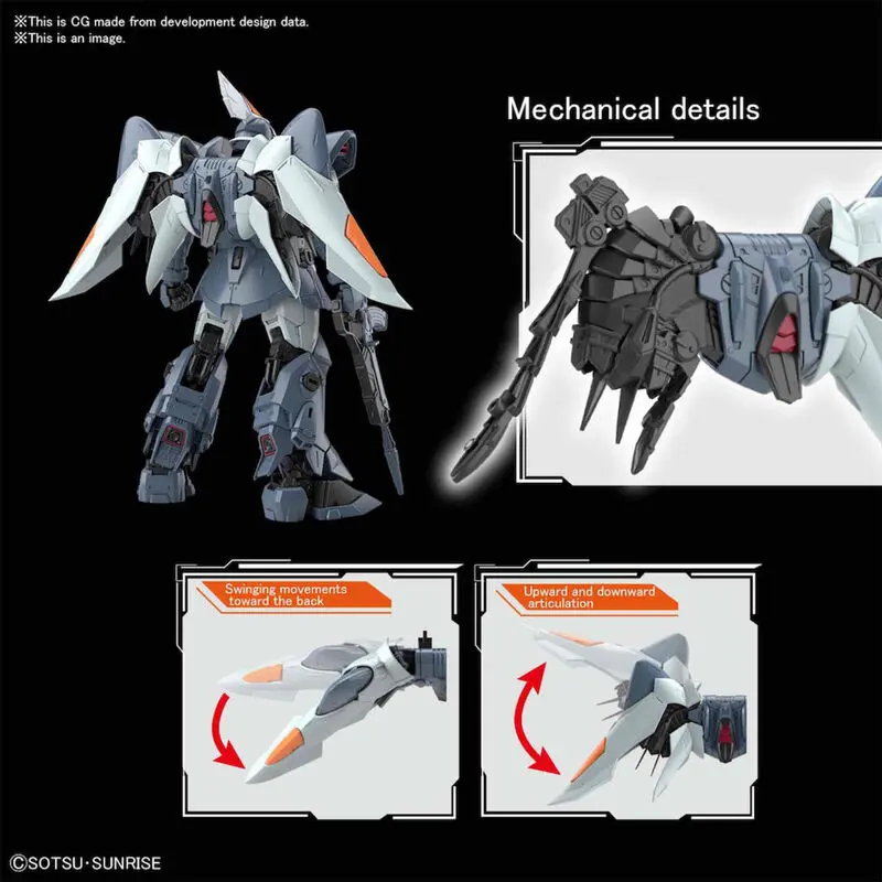 Mobile Suit Gundam Mobile Ginn Model Kit figúrka produktová fotografia