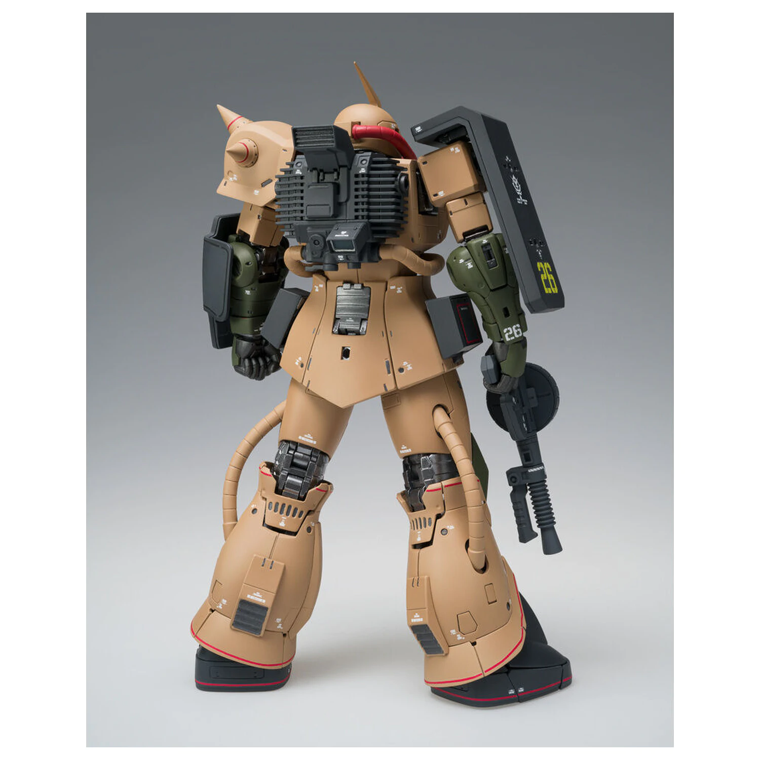 Mobile Suit Gundam MSV Gundam Fix Figuration Metal Composite MS 06D Zaku Desert Type figúrka 18cm produktová fotografia