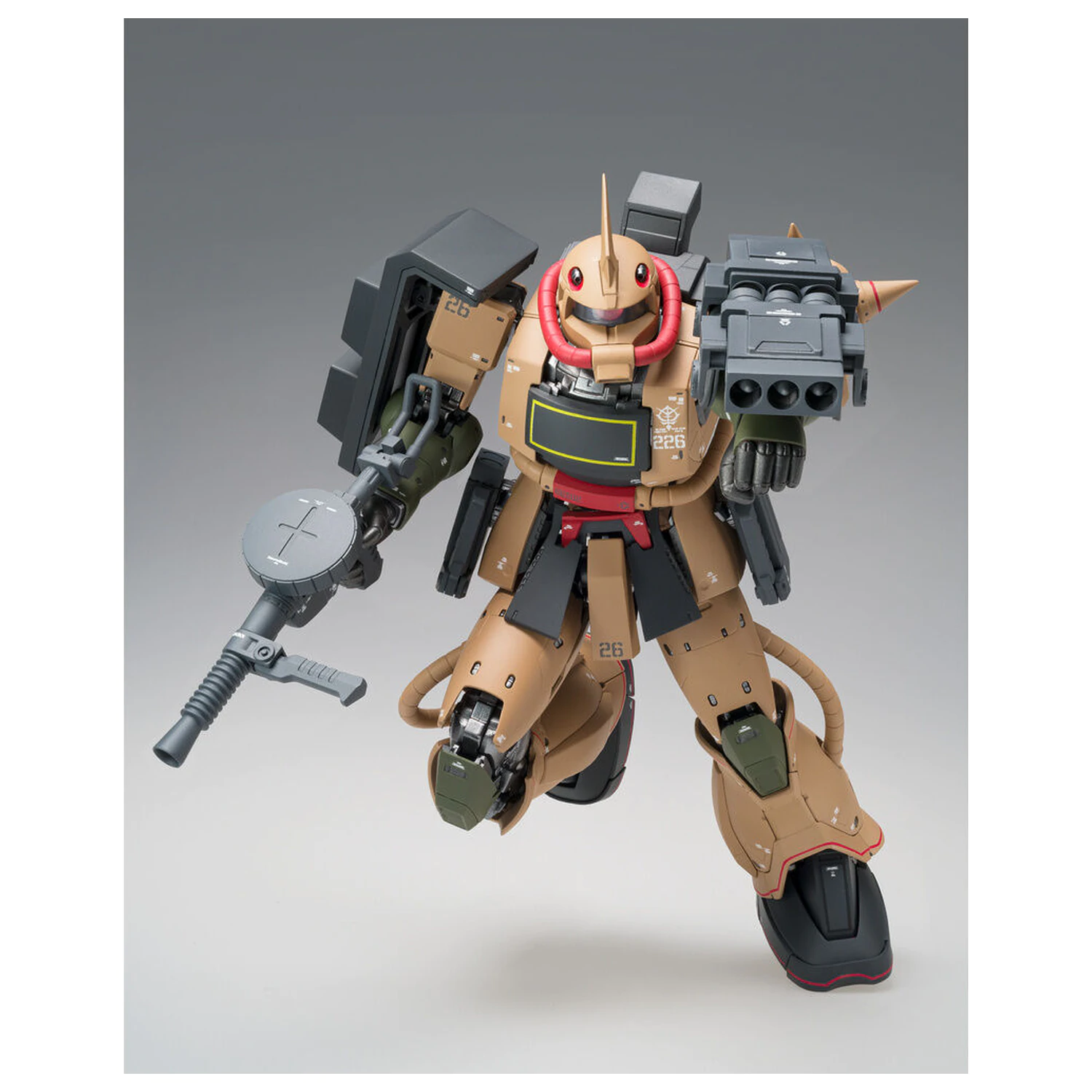 Mobile Suit Gundam MSV Gundam Fix Figuration Metal Composite MS 06D Zaku Desert Type figúrka 18cm produktová fotografia