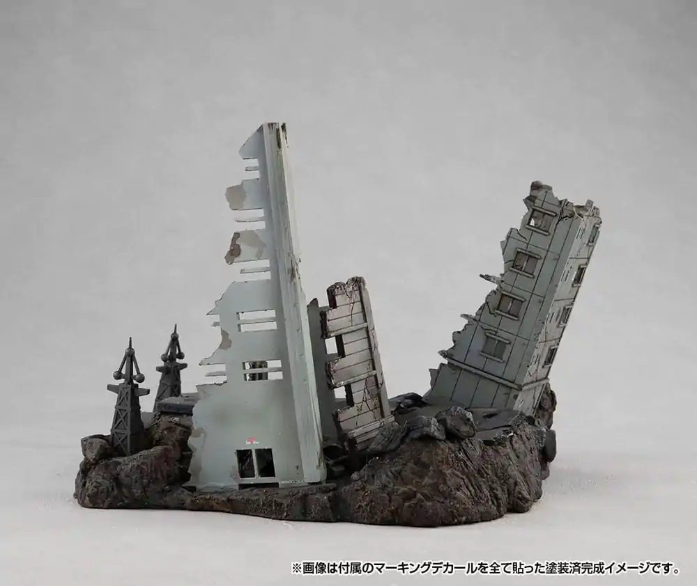 Mobile Suit Gundam Realistic Model Series Diorama G Structure GS02M Opustené budovy v New Yark City Material Color Edition produktová fotografia