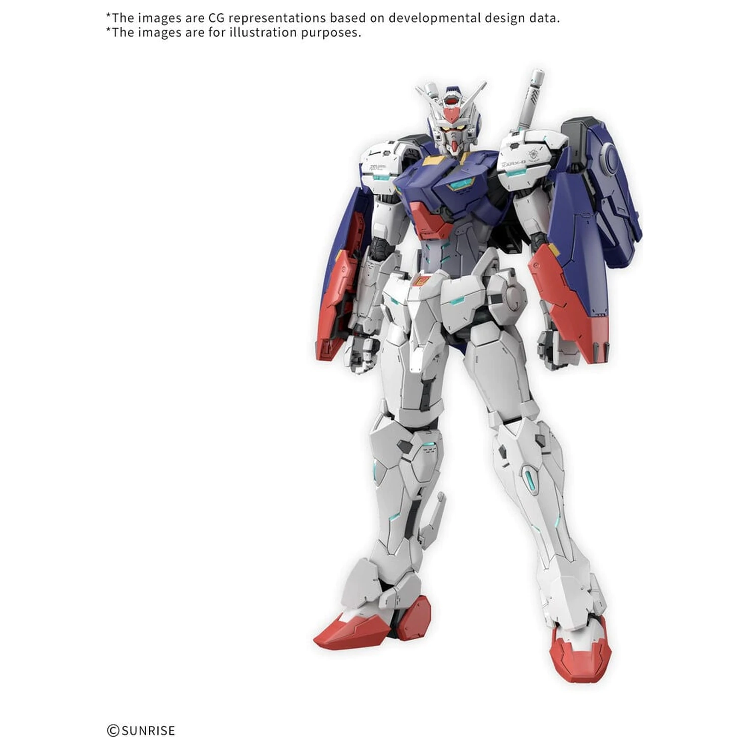 Mobile Suit Gundam RG XARX ZERO Gundam Zero HG model stavebnice figúrka v mierke 1/144 produktová fotografia