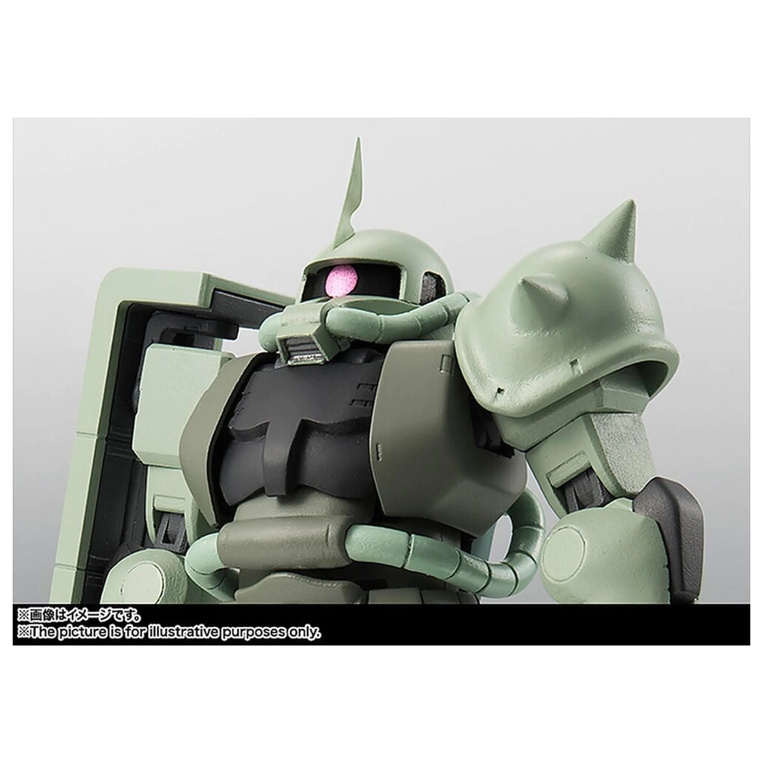 Mobile Suit Gundam Robot Spirits MS 06 Zaku ver ANIME Znovuvydaná figúrka 12,5 cm produktová fotografia