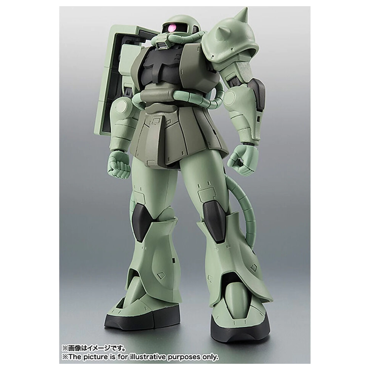 Mobile Suit Gundam Robot Spirits MS 06 Zaku ver ANIME Znovuvydaná figúrka 12,5 cm produktová fotografia