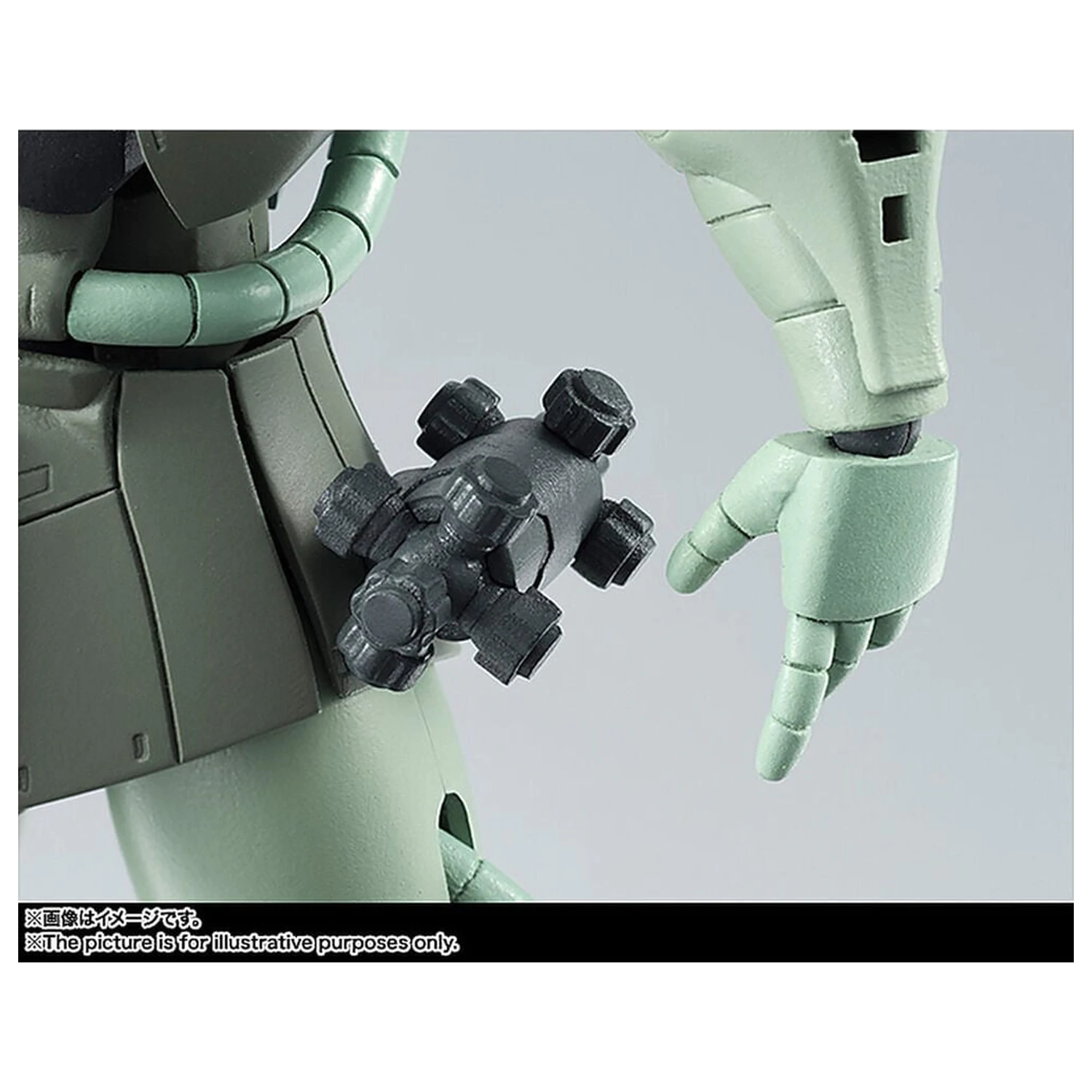 Mobile Suit Gundam Robot Spirits MS 06 Zaku ver ANIME Znovuvydaná figúrka 12,5 cm produktová fotografia