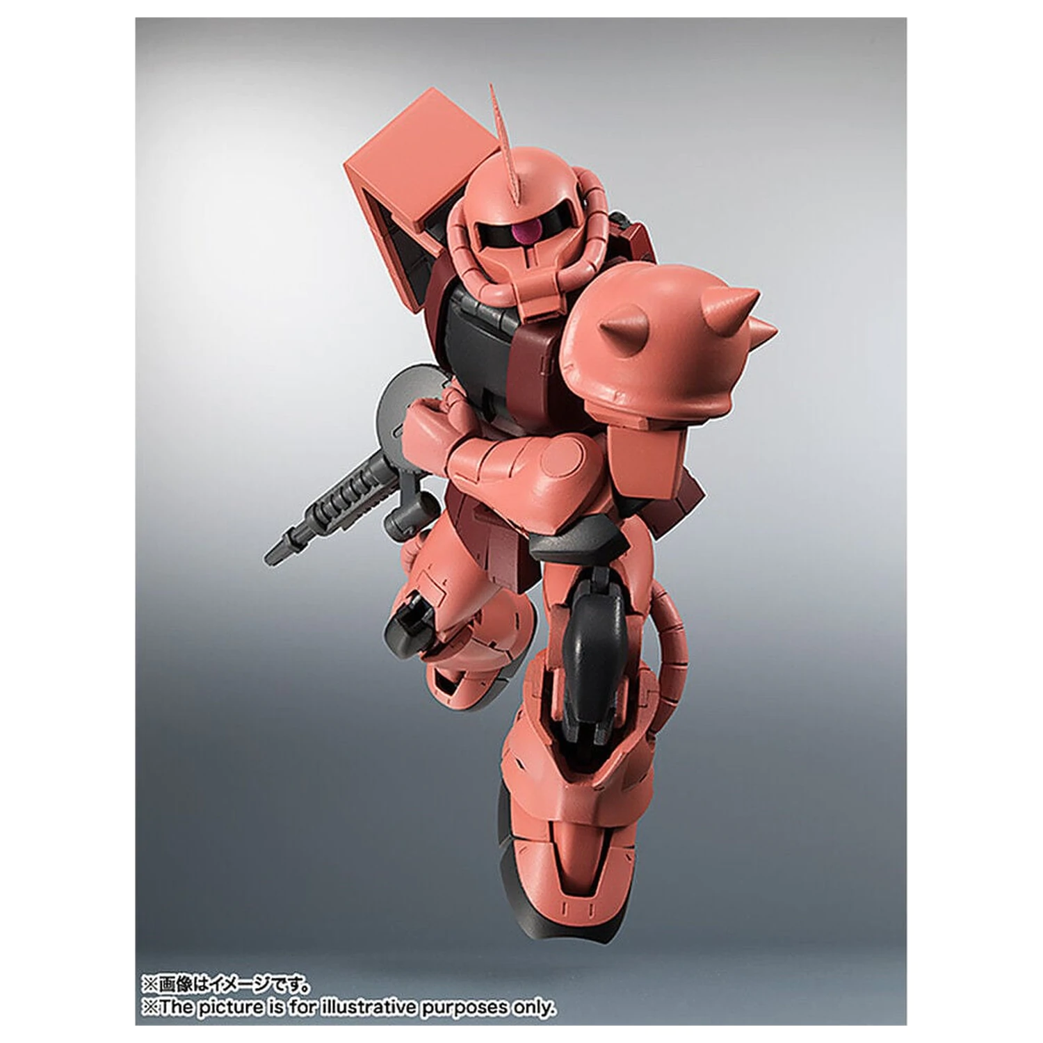 Mobile Suit Gundam Robot Spirits MS 06S Chars Zaku ver ANIME Znova vydaná figúrka 12,5 cm produktová fotografia