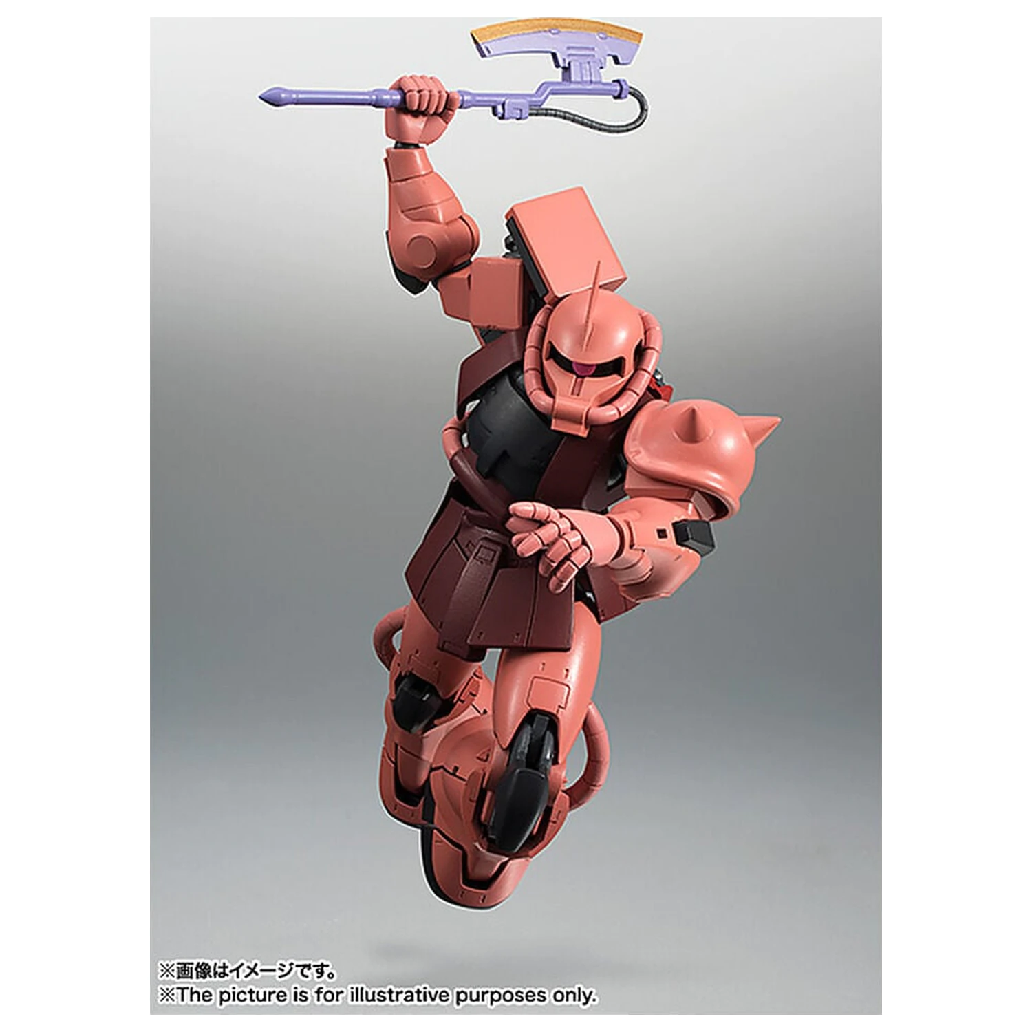Mobile Suit Gundam Robot Spirits MS 06S Chars Zaku ver ANIME Znova vydaná figúrka 12,5 cm produktová fotografia