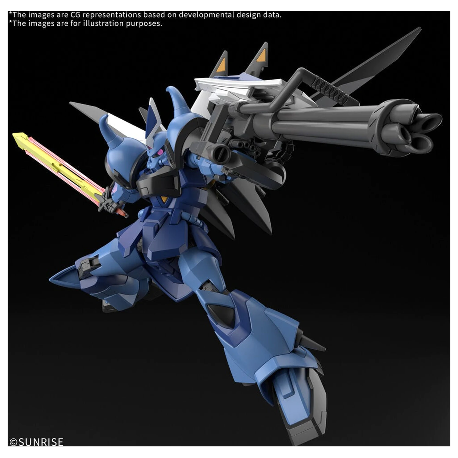 Mobile Suit Gundam Seed Freedom Zero Gouf Ignited Custom HG plastikový model figúrky v mierke 1/144 produktová fotografia