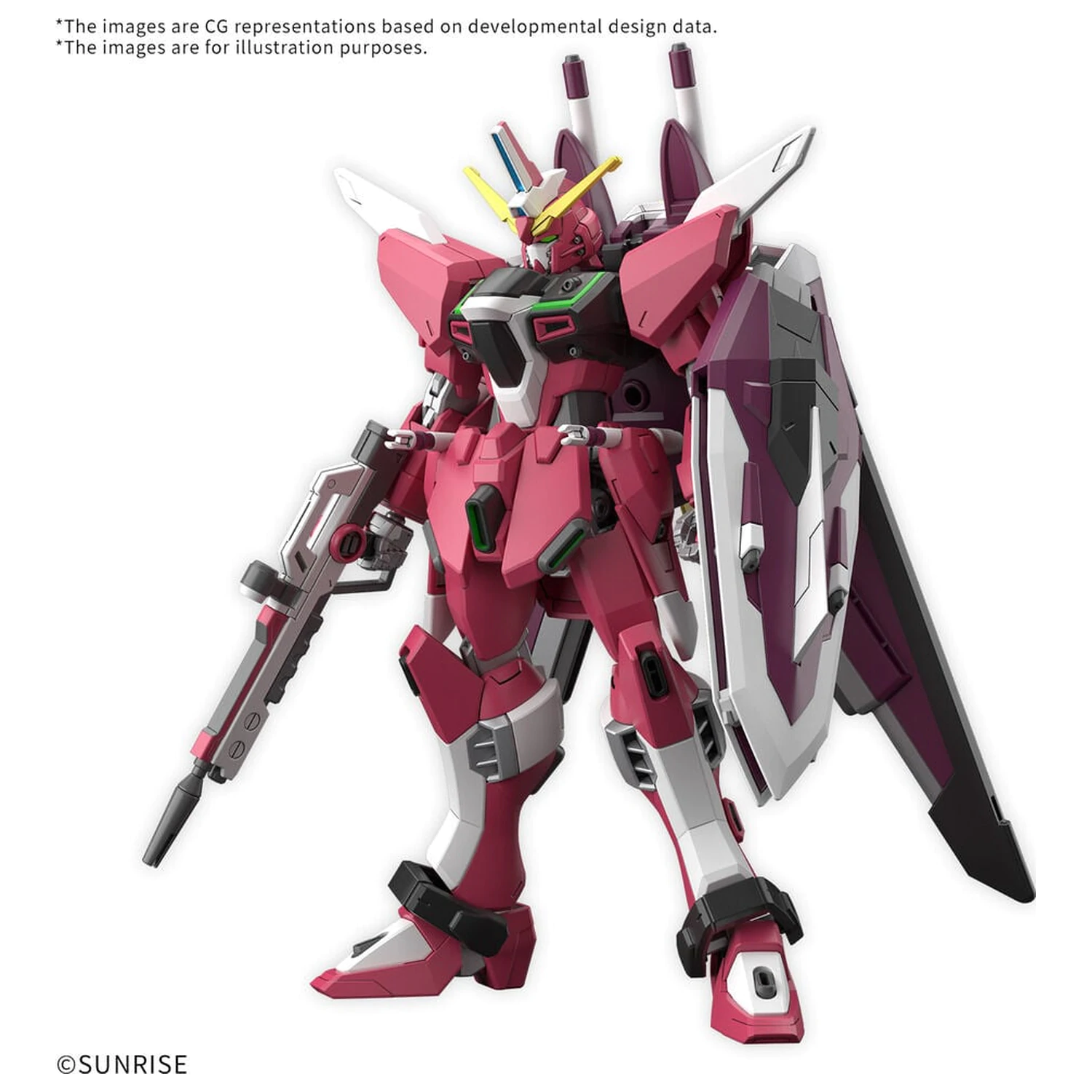 Mobile Suit Gundam Seed Freedom Zero Infinite Justice Gundam Booster Unit HG Plastikový model figúrky v mierke 1/144 produktová fotografia