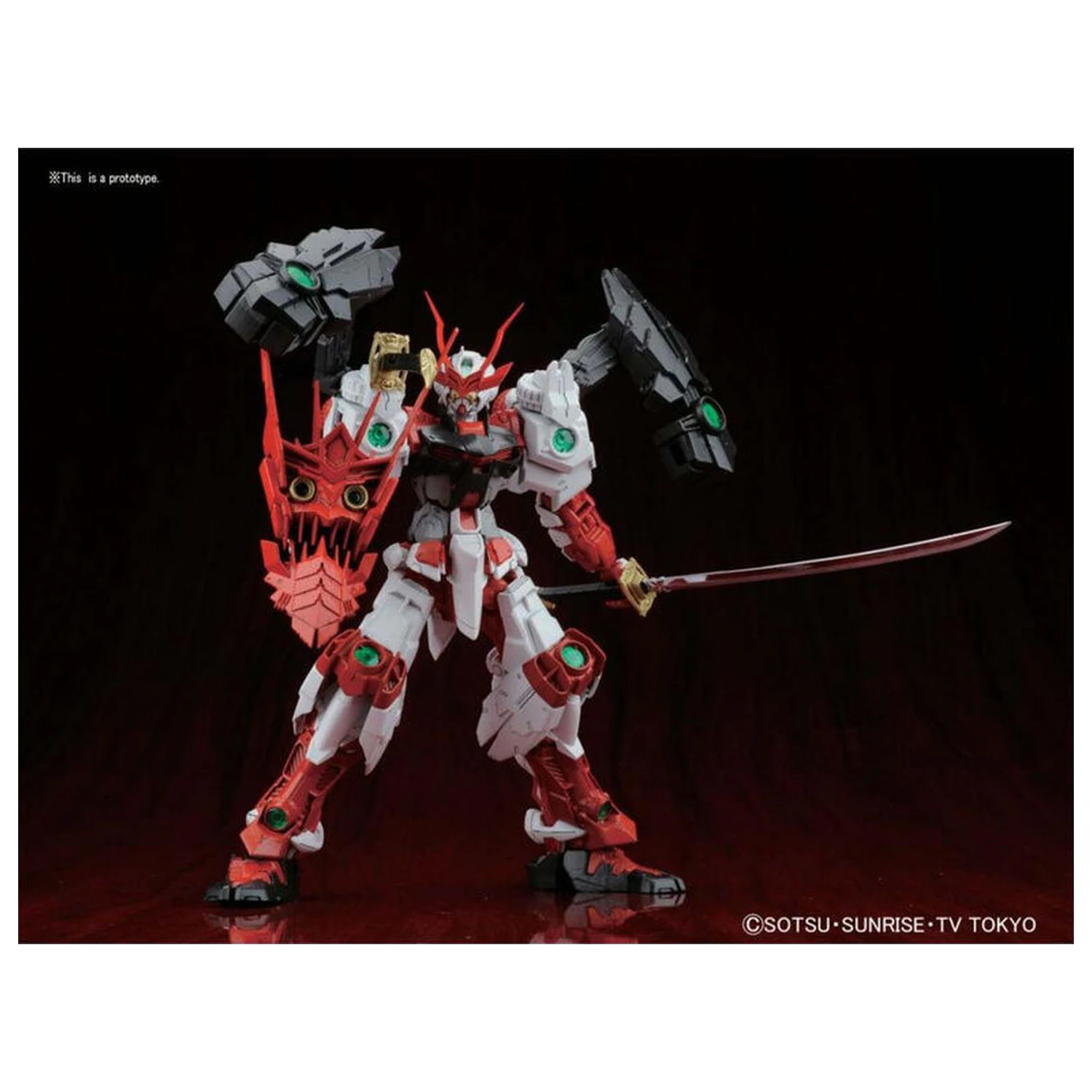 Mobile Suit Gundam Sengoku Astray MG 1/100 modelárska stavebnica figúrka produktová fotografia