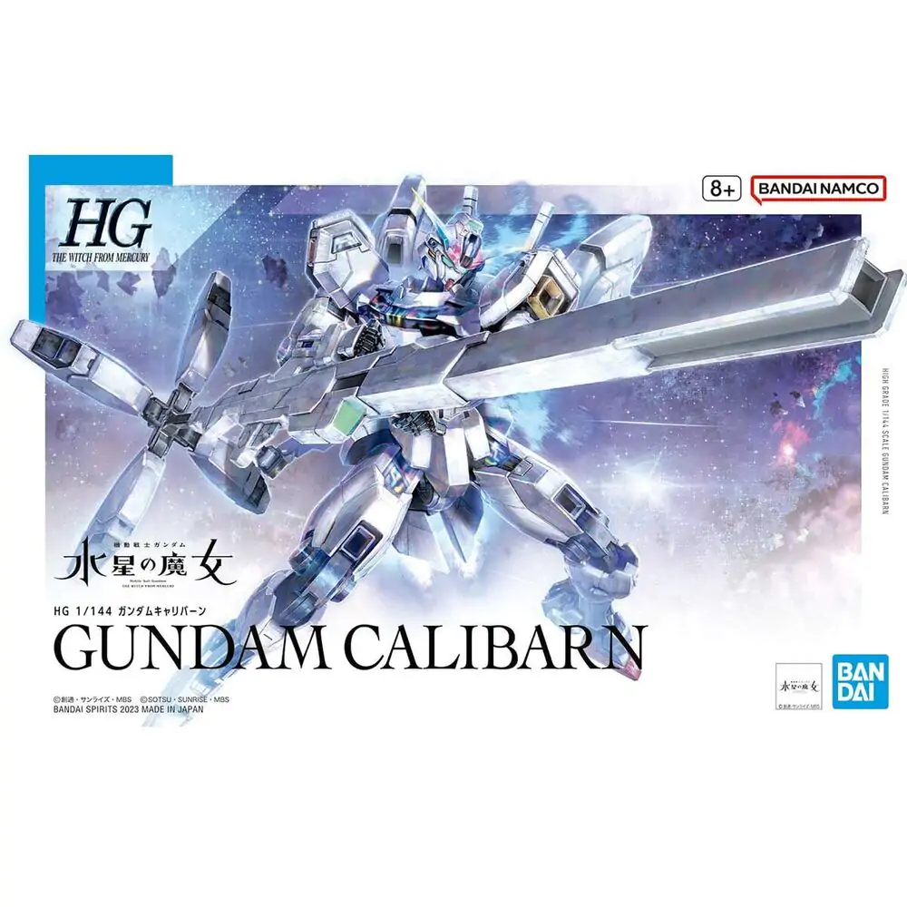 Mobile Suit Gundam: The Witch from Mercury Gundam Calibarn figúrka produktová fotografia