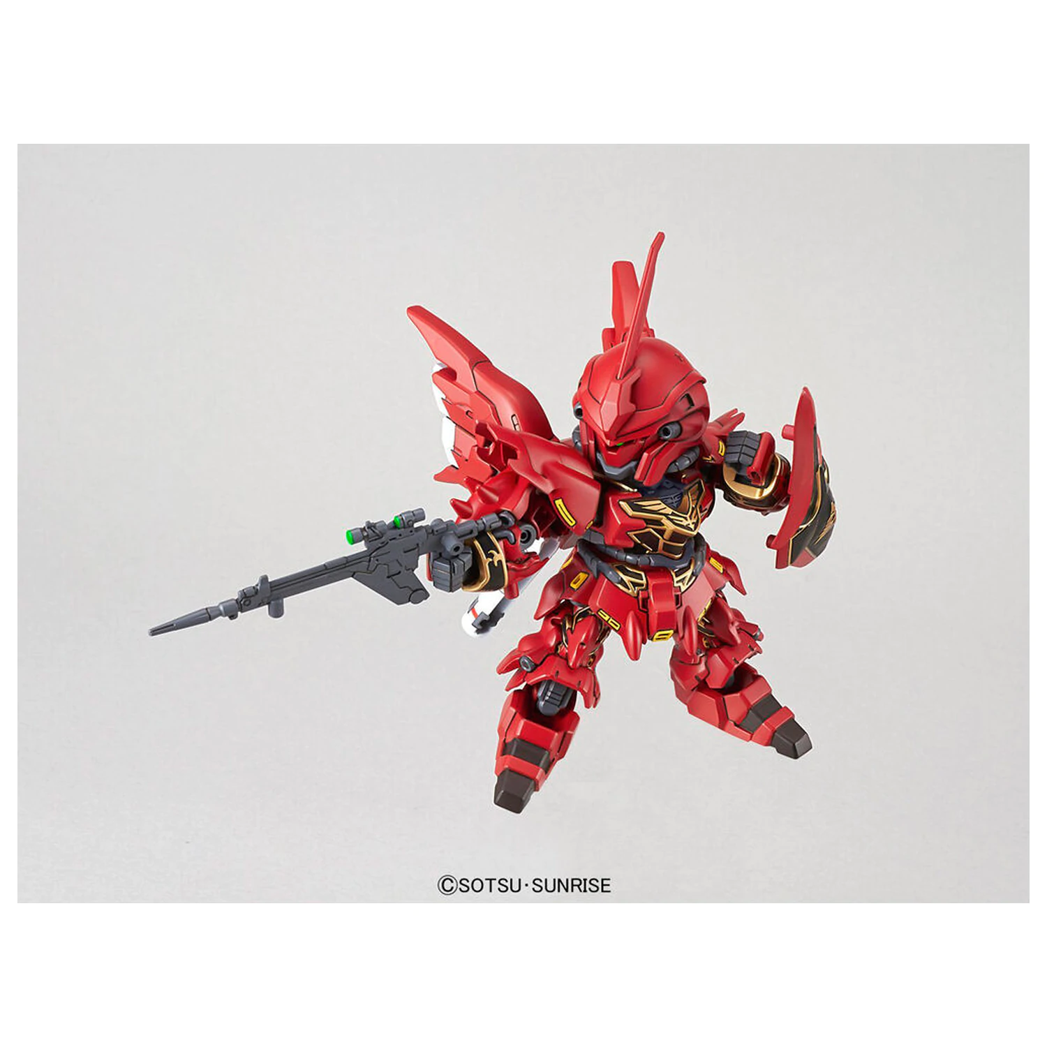 Mobile Suit Gundam Unicorn Sinanju model kit produktová fotografia