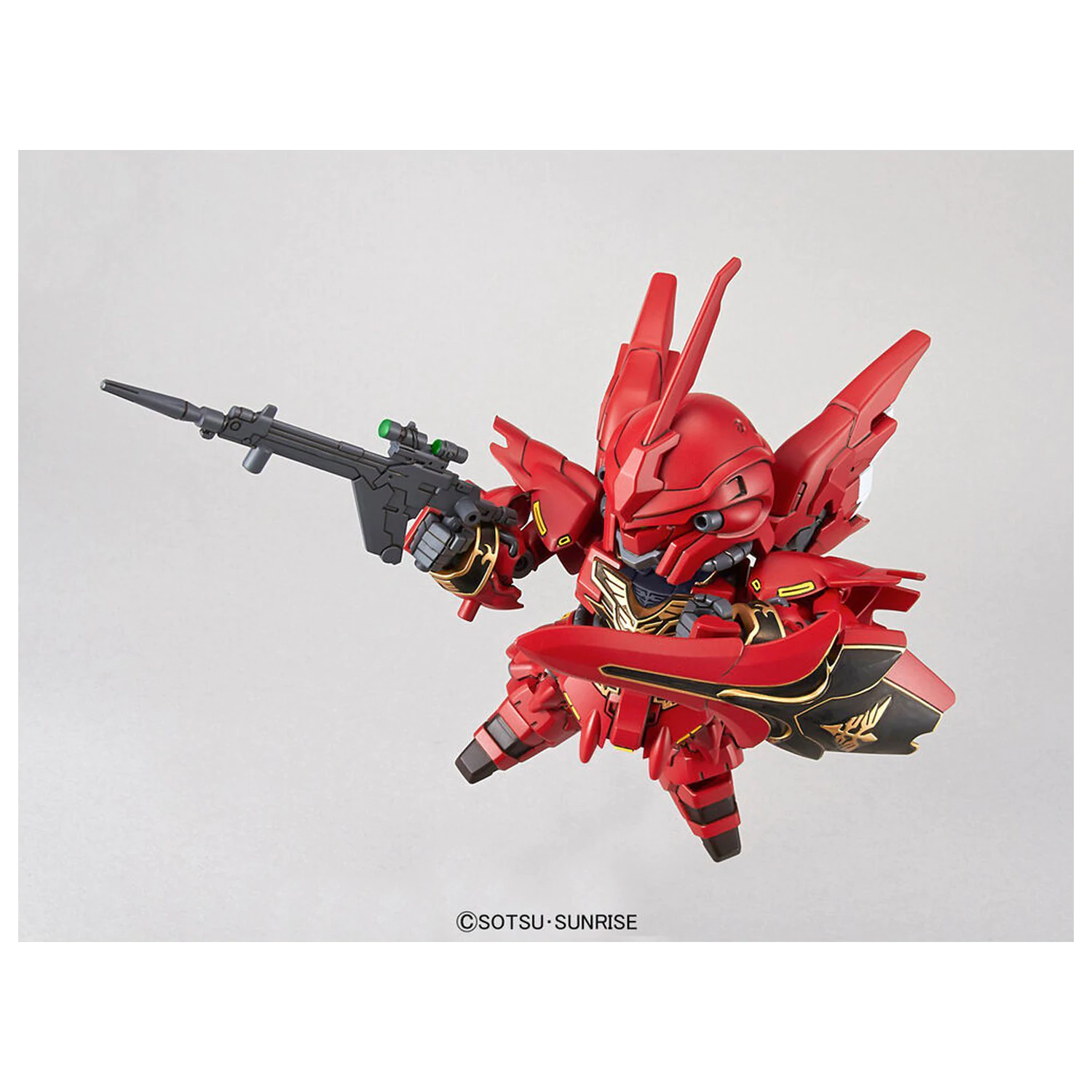 Mobile Suit Gundam Unicorn Sinanju model kit produktová fotografia