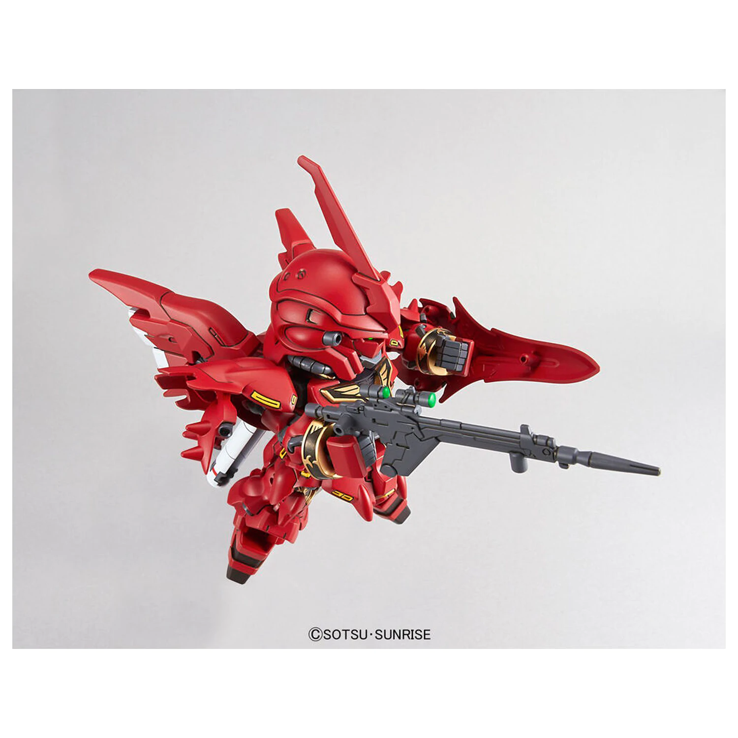 Mobile Suit Gundam Unicorn Sinanju model kit produktová fotografia