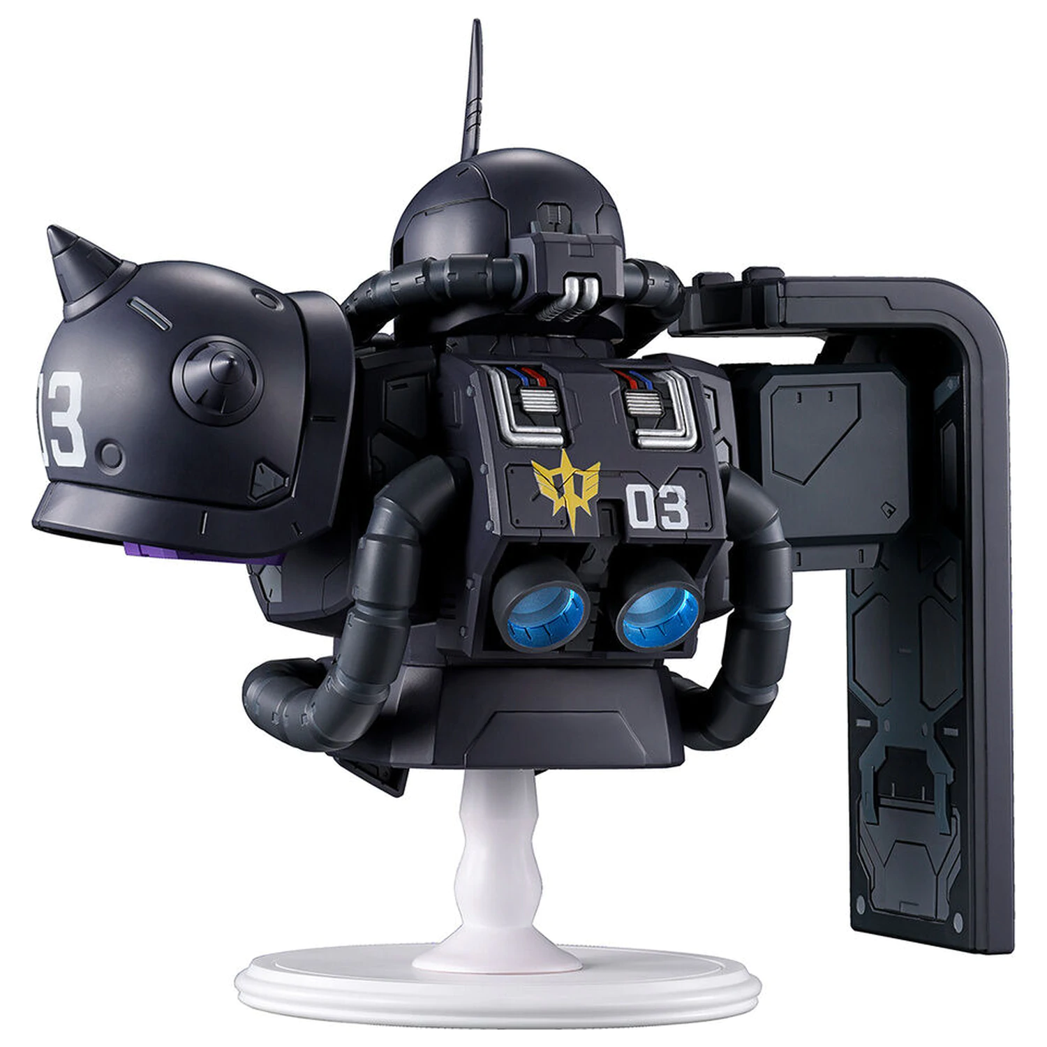 Mobile Suit Gundam Universal Century Saga Interlude Zaku II Black Tri-Stars Ichibansho figúrka 16cm produktová fotografia