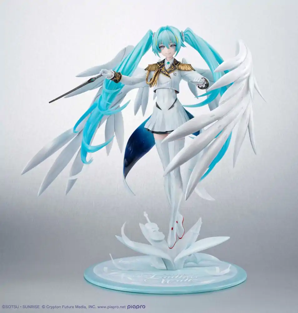Mobile Suit Gundam x Hatsune Miku Lucrea PVC Soška Hatsune Miku x Wing Gundam Zero EW 45. Výročie 27 cm produktová fotografia