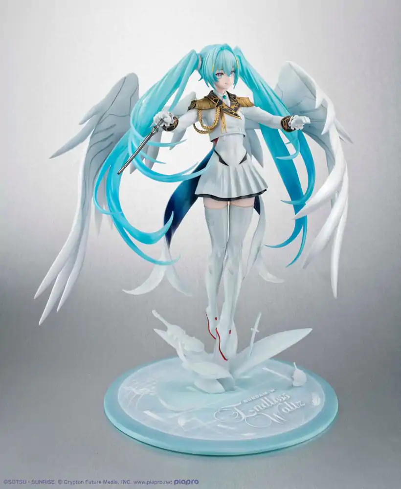 Mobile Suit Gundam x Hatsune Miku Lucrea PVC Soška Hatsune Miku x Wing Gundam Zero EW 45. Výročie 27 cm produktová fotografia
