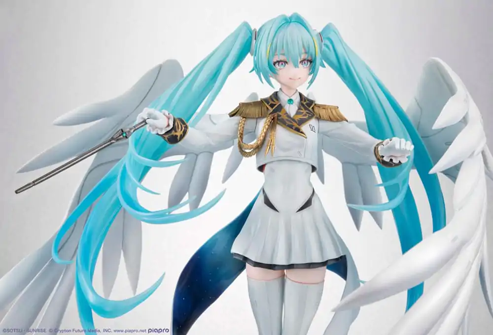 Mobile Suit Gundam x Hatsune Miku Lucrea PVC Soška Hatsune Miku x Wing Gundam Zero EW 45. Výročie 27 cm produktová fotografia
