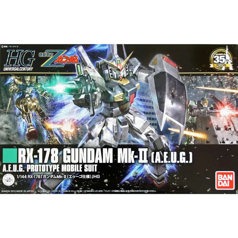 Mobile Suit Gundam Z GUNDAM RX-178 GUNDAM MK-II AEUG Model Kit figúrka produktová fotografia
