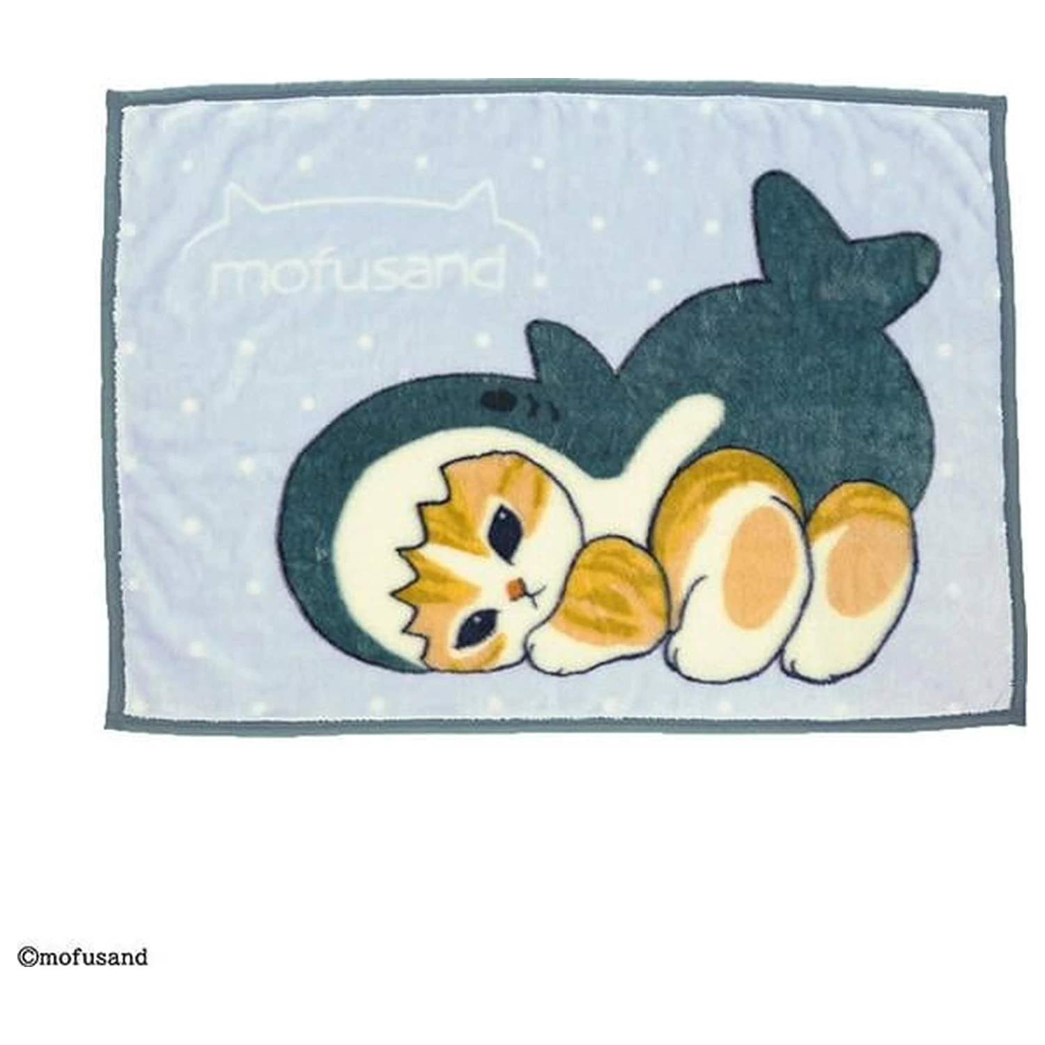 MOFUSAND Kitten-Nyan Shark Plaid produktová fotografia