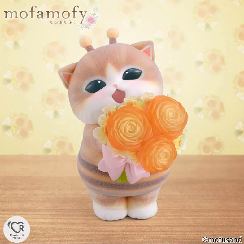 Mofusand Mofamofy Hachinyan figúrka 9 cm produktová fotografia