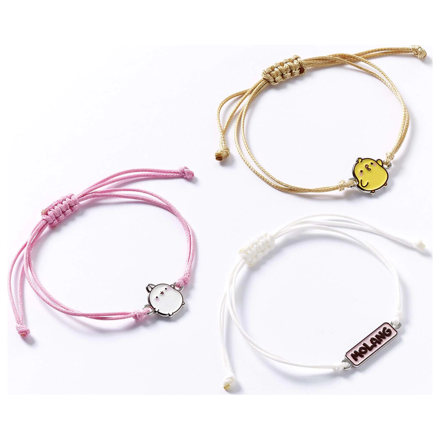 Molang súprava 3 náramkov priateľstva produktová fotografia