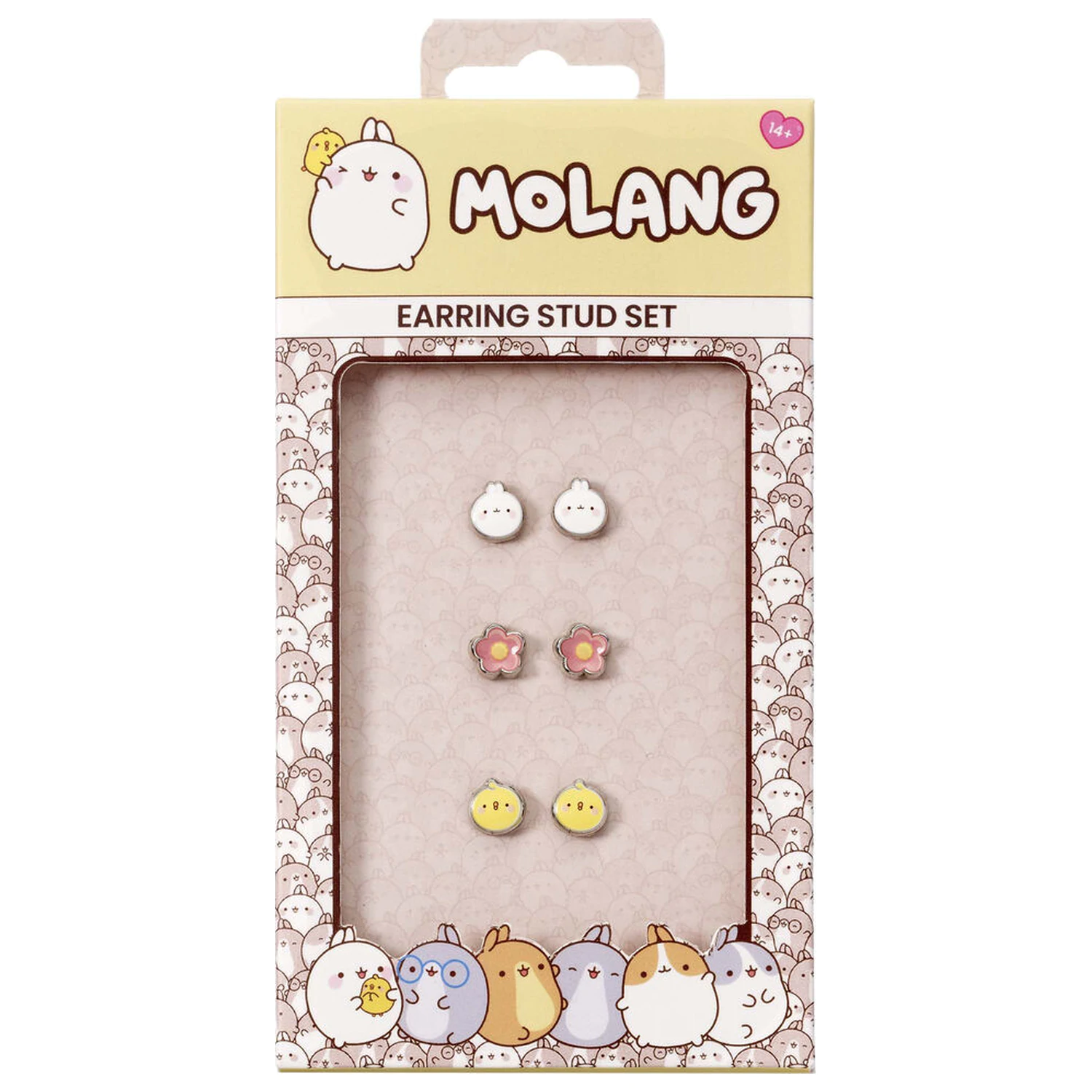Molang set 3 párov náušníc produktová fotografia