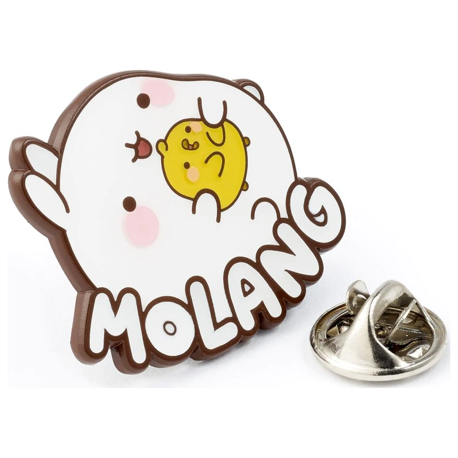 Molang & Piu Piu Logo odznak na špendlíku produktová fotografia