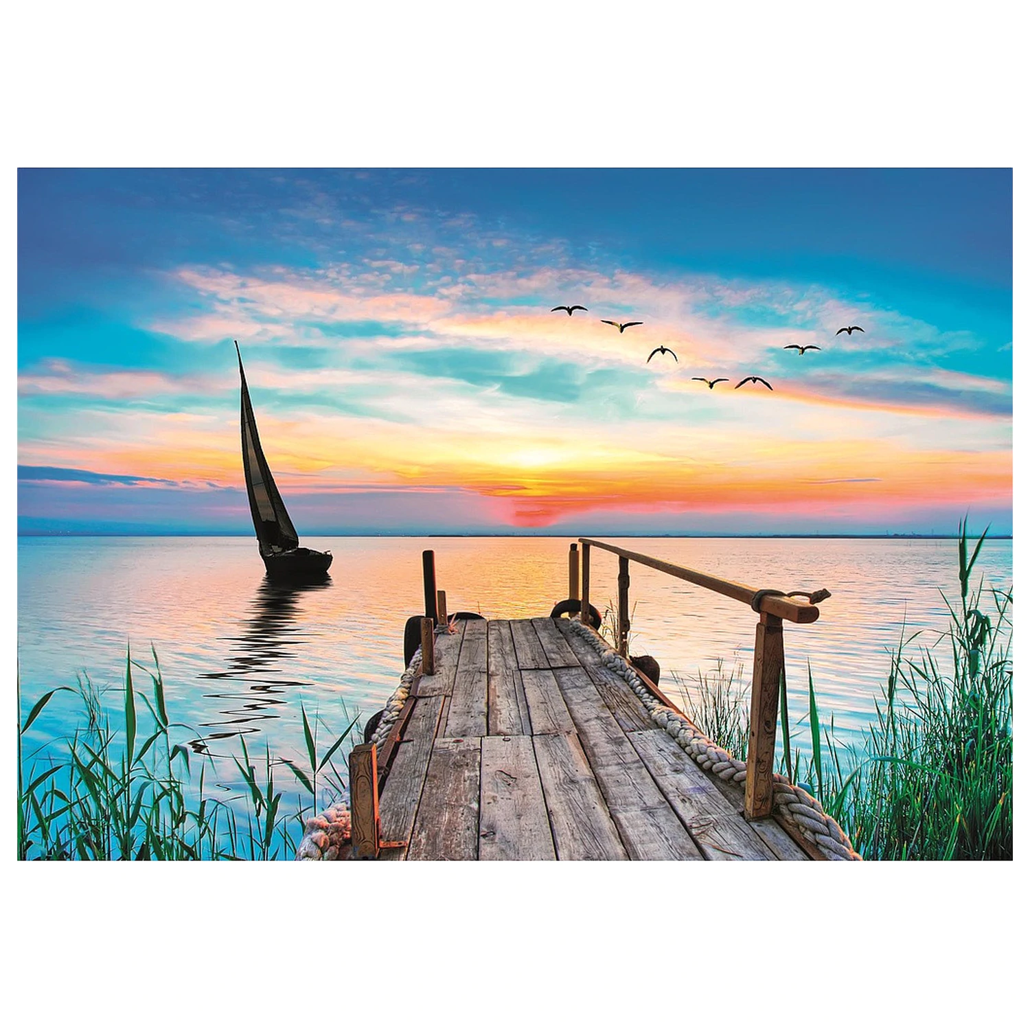 Pier Peaceful 500-dielne Peace puzzle produktová fotografia