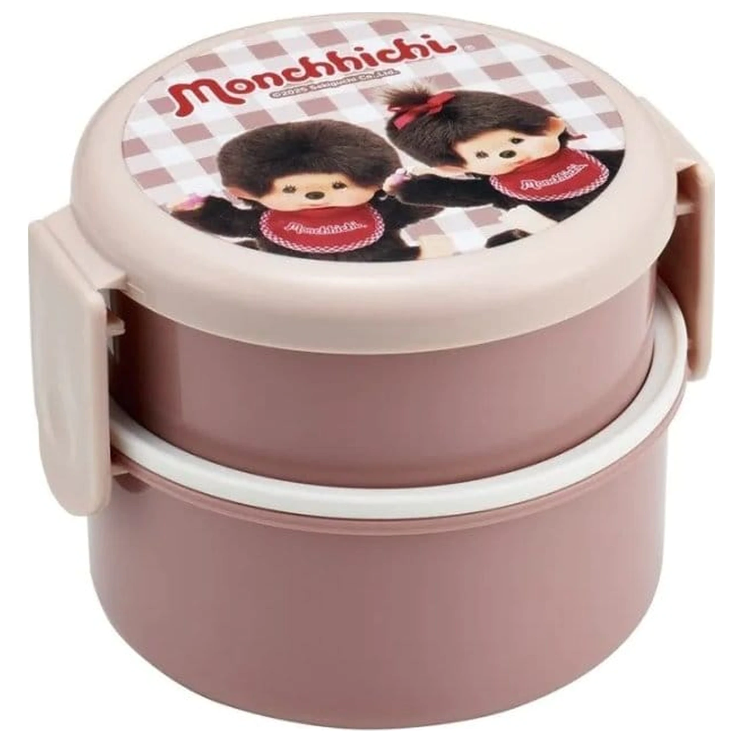 Monchhichi dvojvrstvový okrúhly obedár produktová fotografia