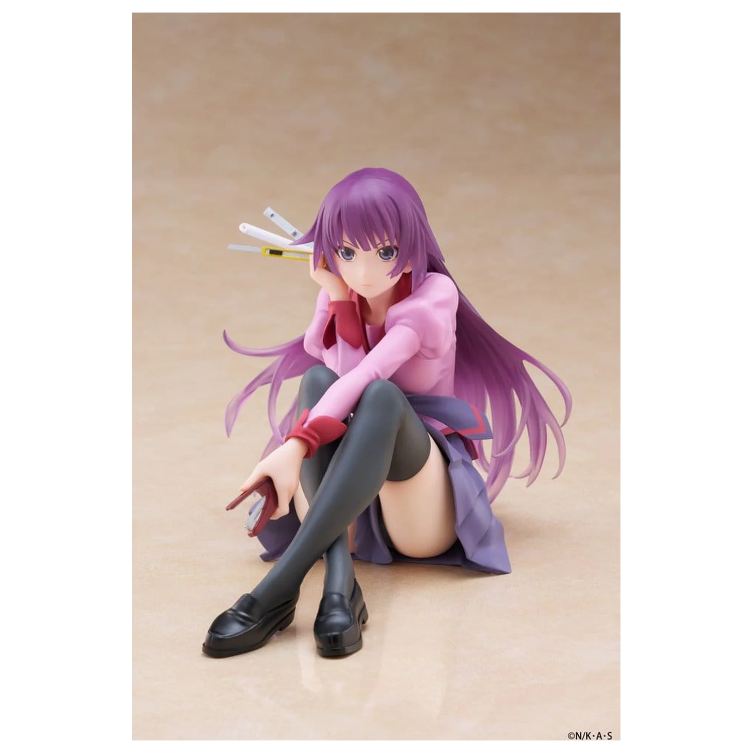 Monogatari PVC Socha Stolová Roztomilá Figúrka Hitagi Senjougahara 13 cm produktová fotografia