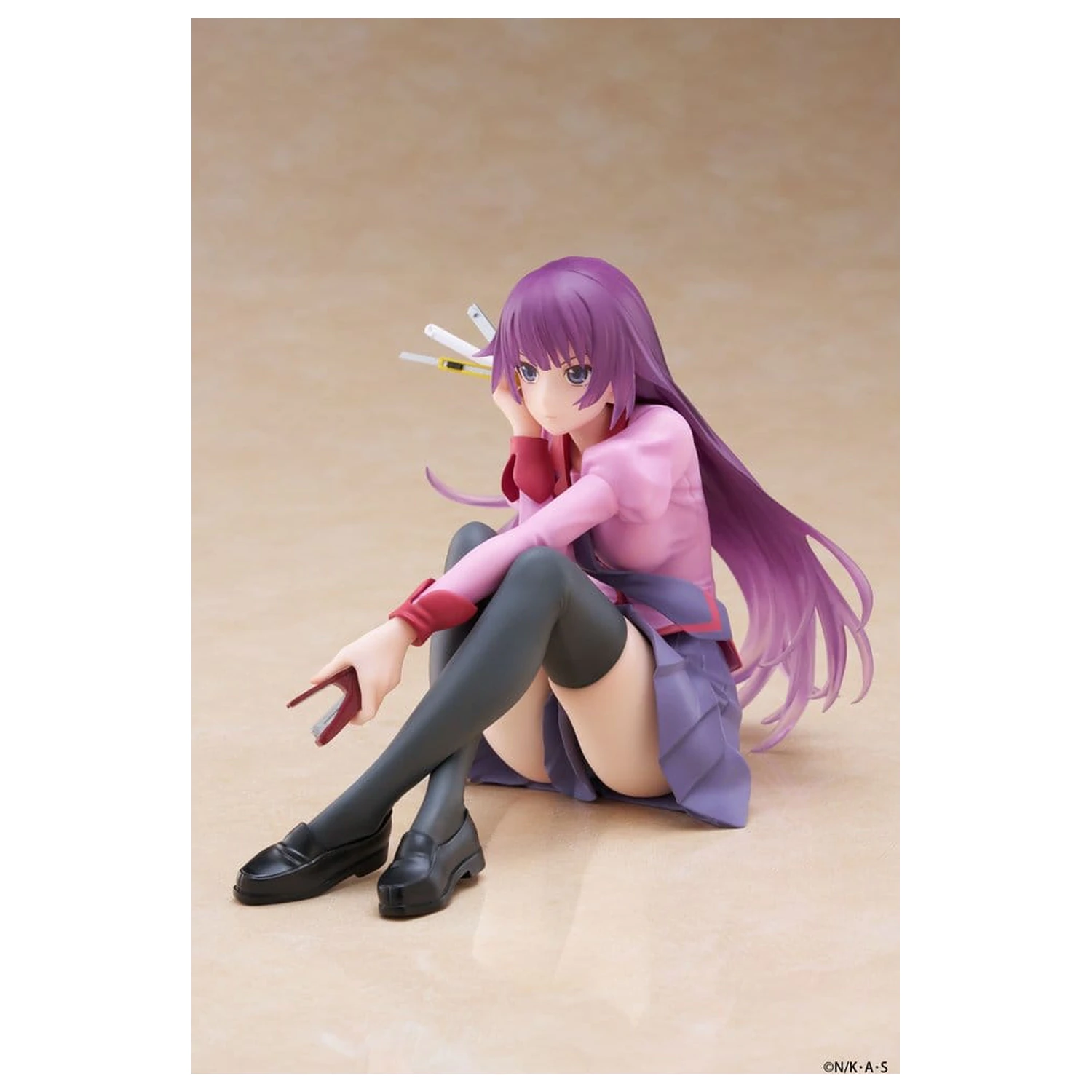 Monogatari PVC Socha Stolová Roztomilá Figúrka Hitagi Senjougahara 13 cm produktová fotografia