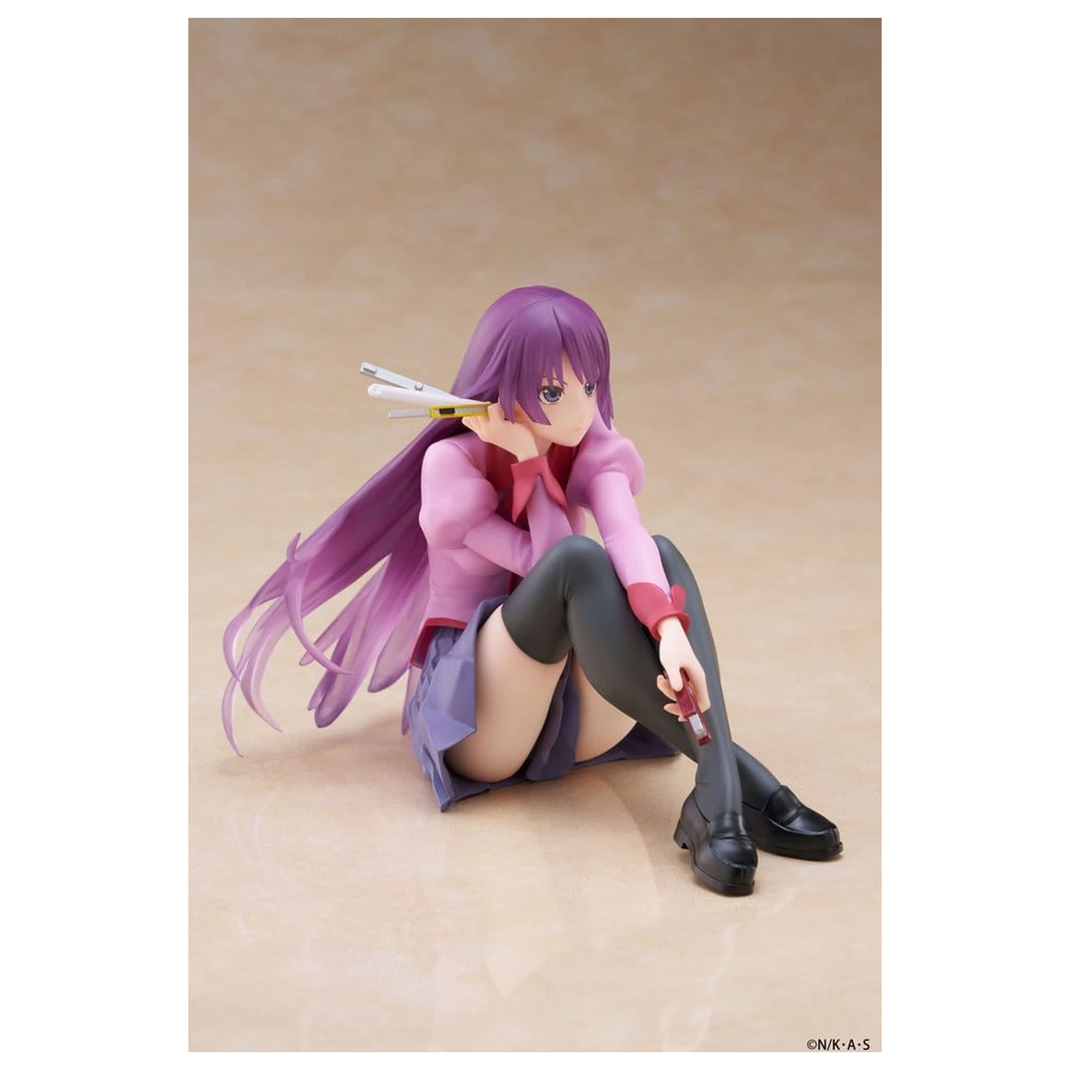 Monogatari PVC Socha Stolová Roztomilá Figúrka Hitagi Senjougahara 13 cm produktová fotografia
