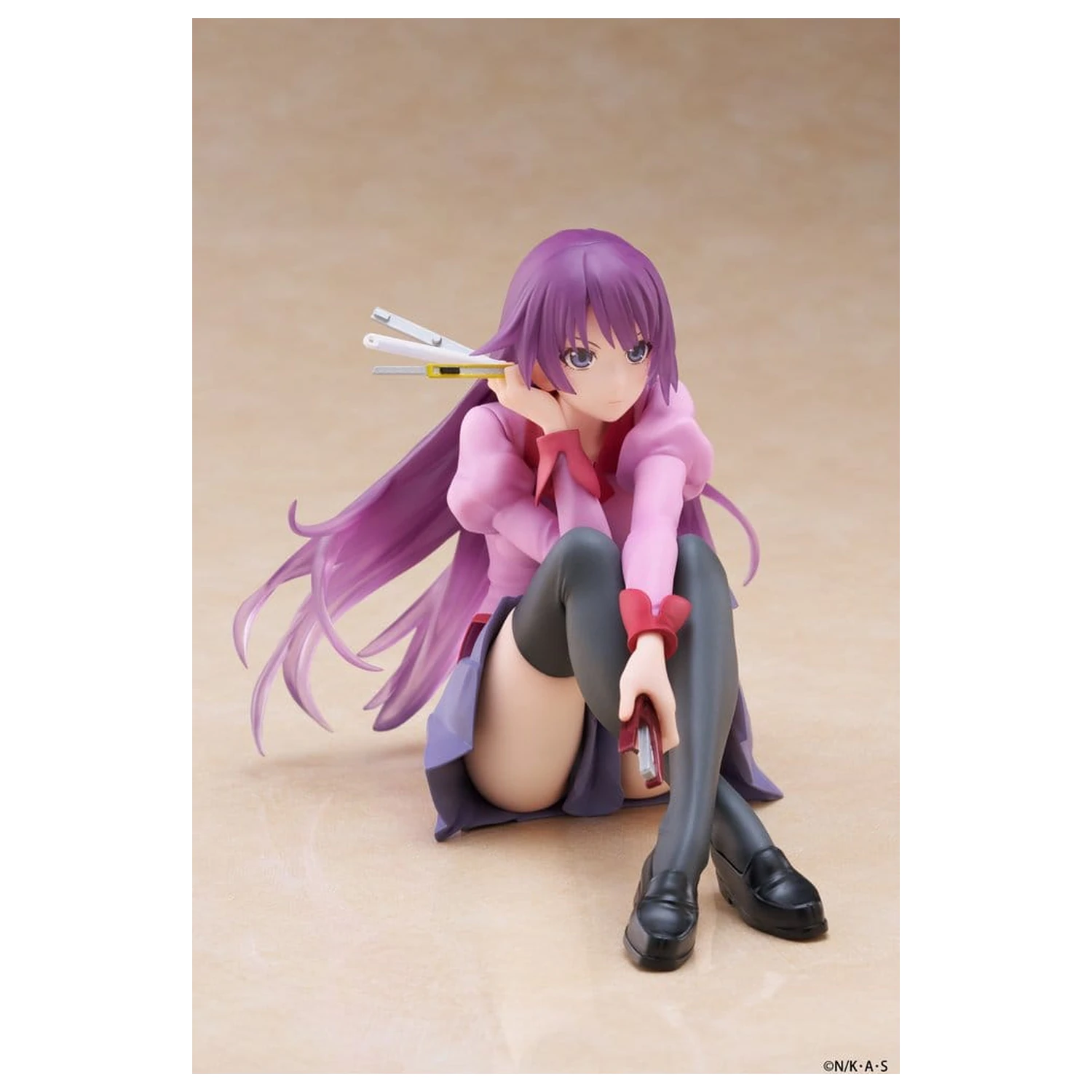 Monogatari PVC Socha Stolová Roztomilá Figúrka Hitagi Senjougahara 13 cm produktová fotografia