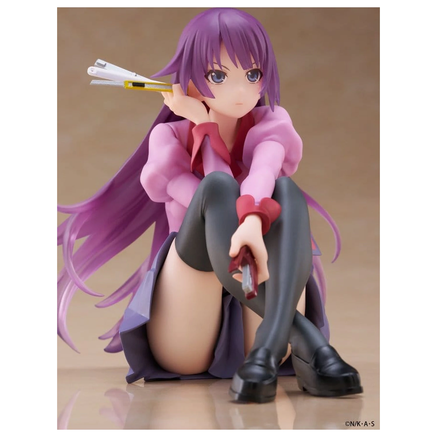 Monogatari PVC Socha Stolová Roztomilá Figúrka Hitagi Senjougahara 13 cm produktová fotografia