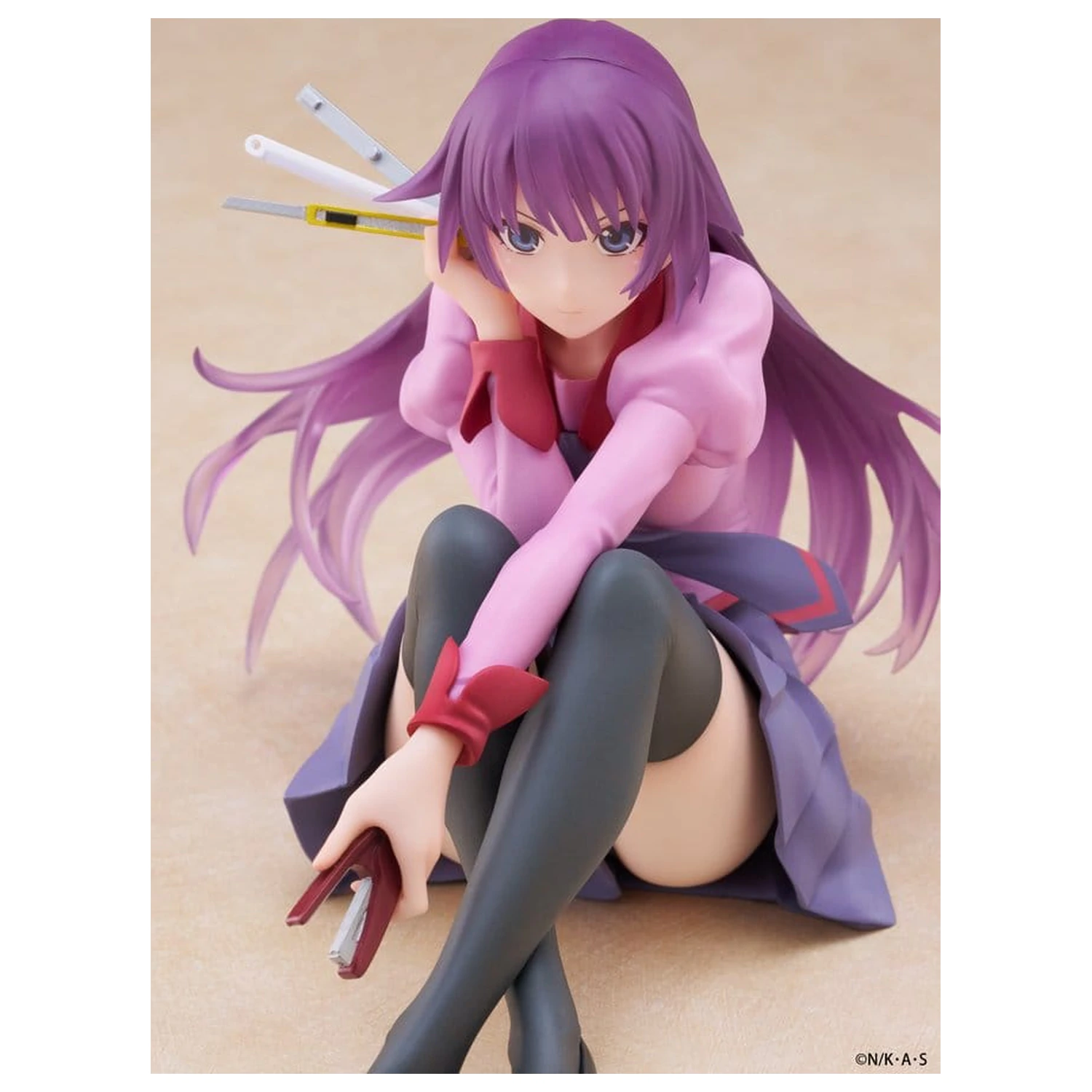 Monogatari PVC Socha Stolová Roztomilá Figúrka Hitagi Senjougahara 13 cm produktová fotografia