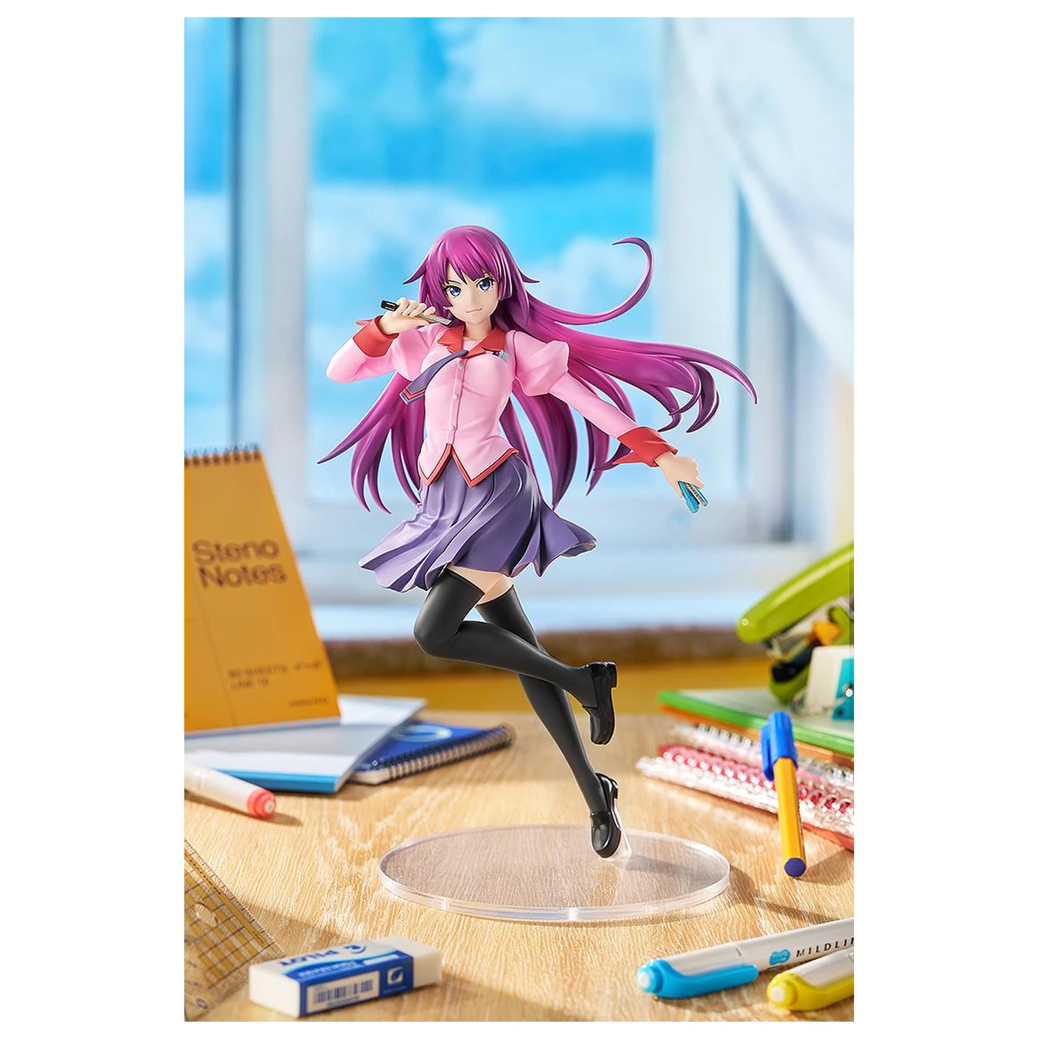 MONOGATARI Hitagi Senjyogahara Pop Up Parade L figúrka 23cm produktová fotografia