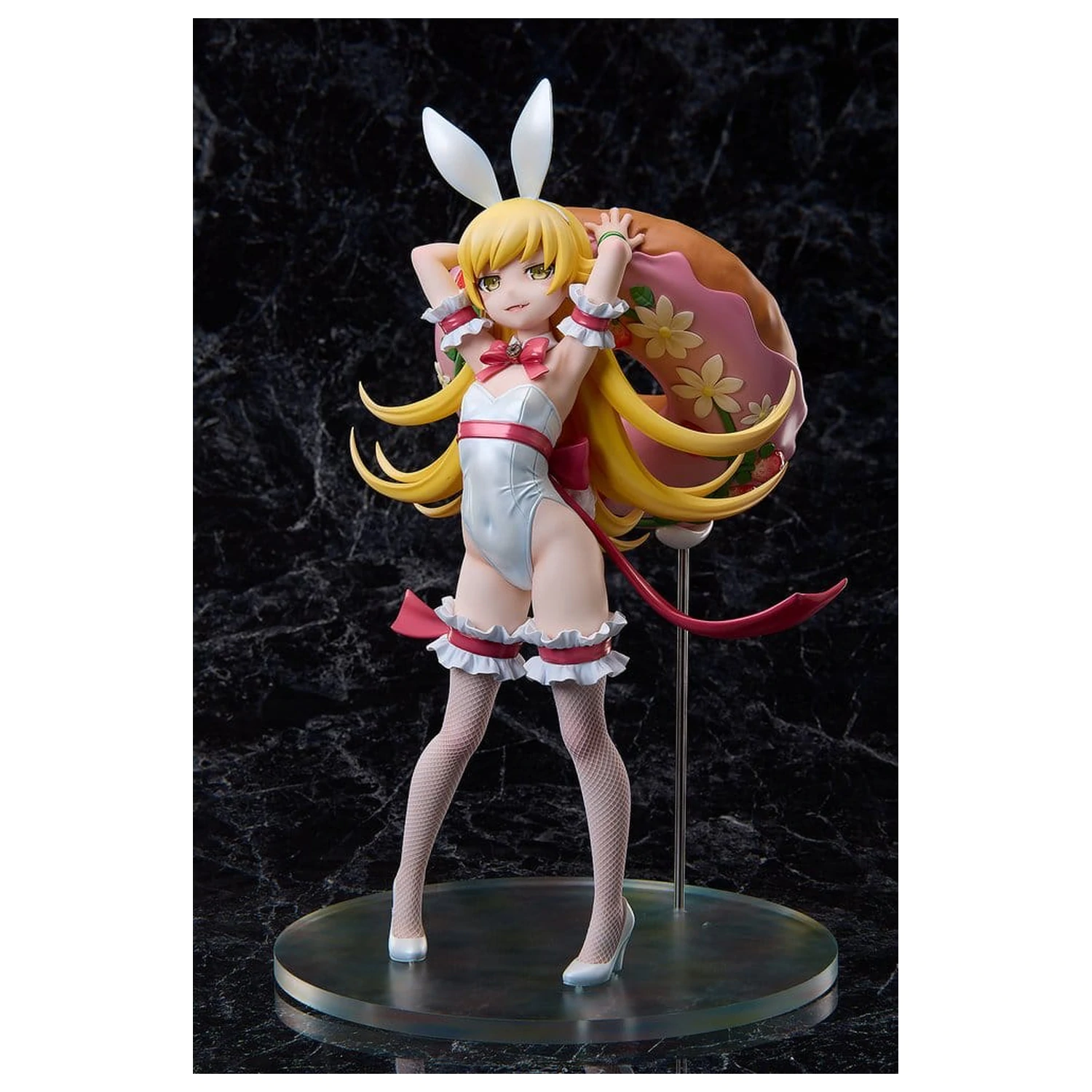 Monogatari Series PVC socha 1/4 Shinobu Oshino White Bunny Ver. 35 cm produktová fotografia