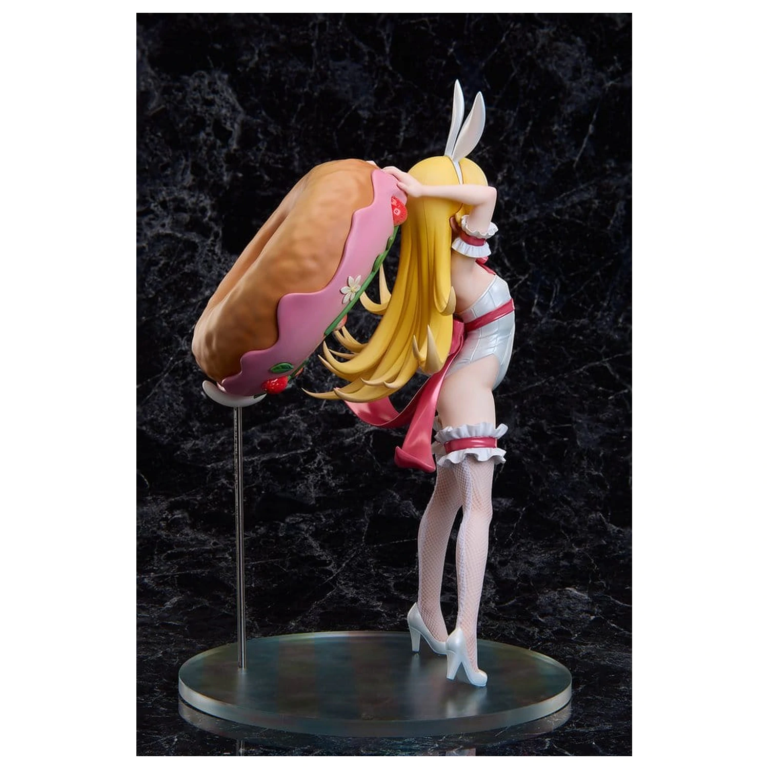 Monogatari Series PVC socha 1/4 Shinobu Oshino White Bunny Ver. 35 cm produktová fotografia