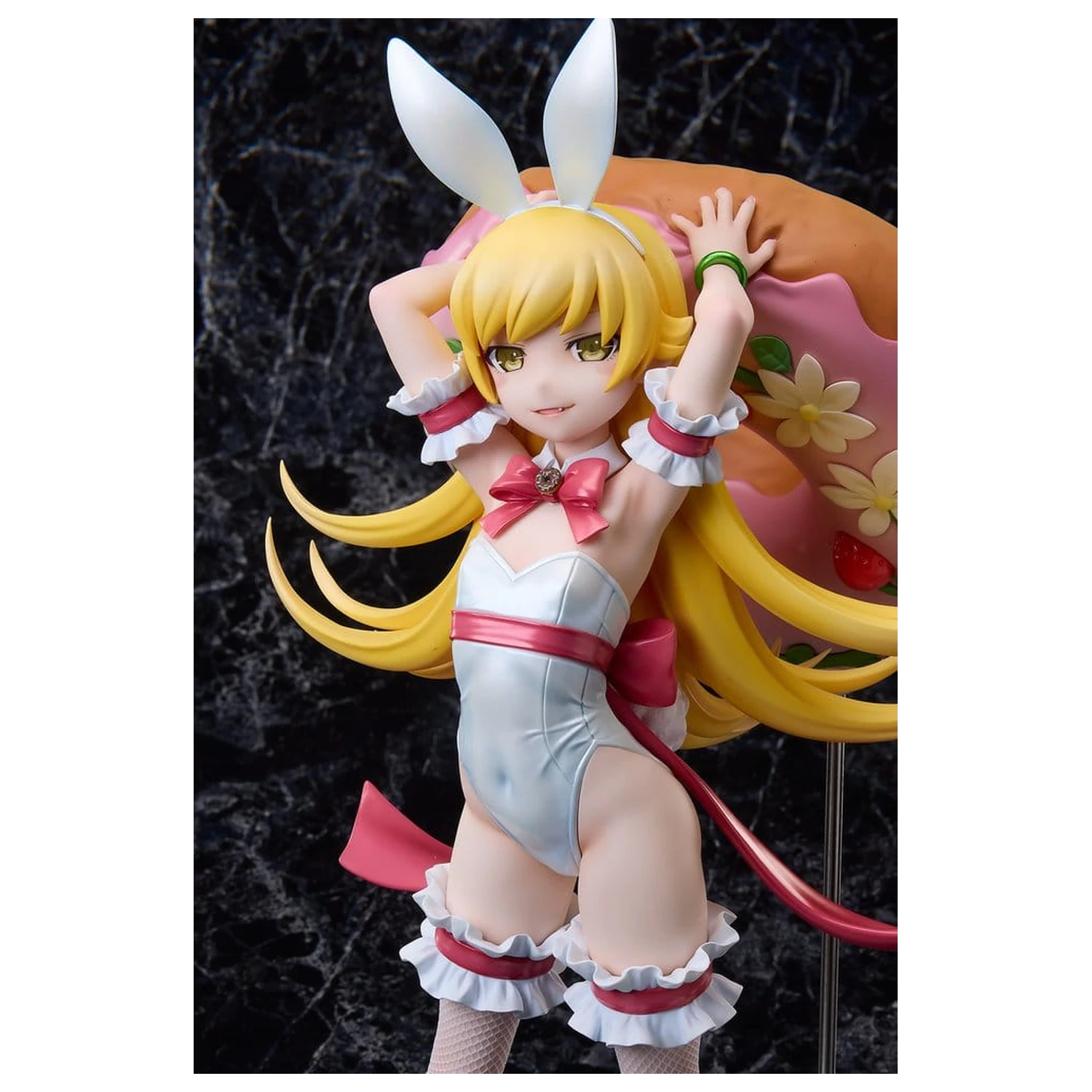 Monogatari Series PVC socha 1/4 Shinobu Oshino White Bunny Ver. 35 cm produktová fotografia