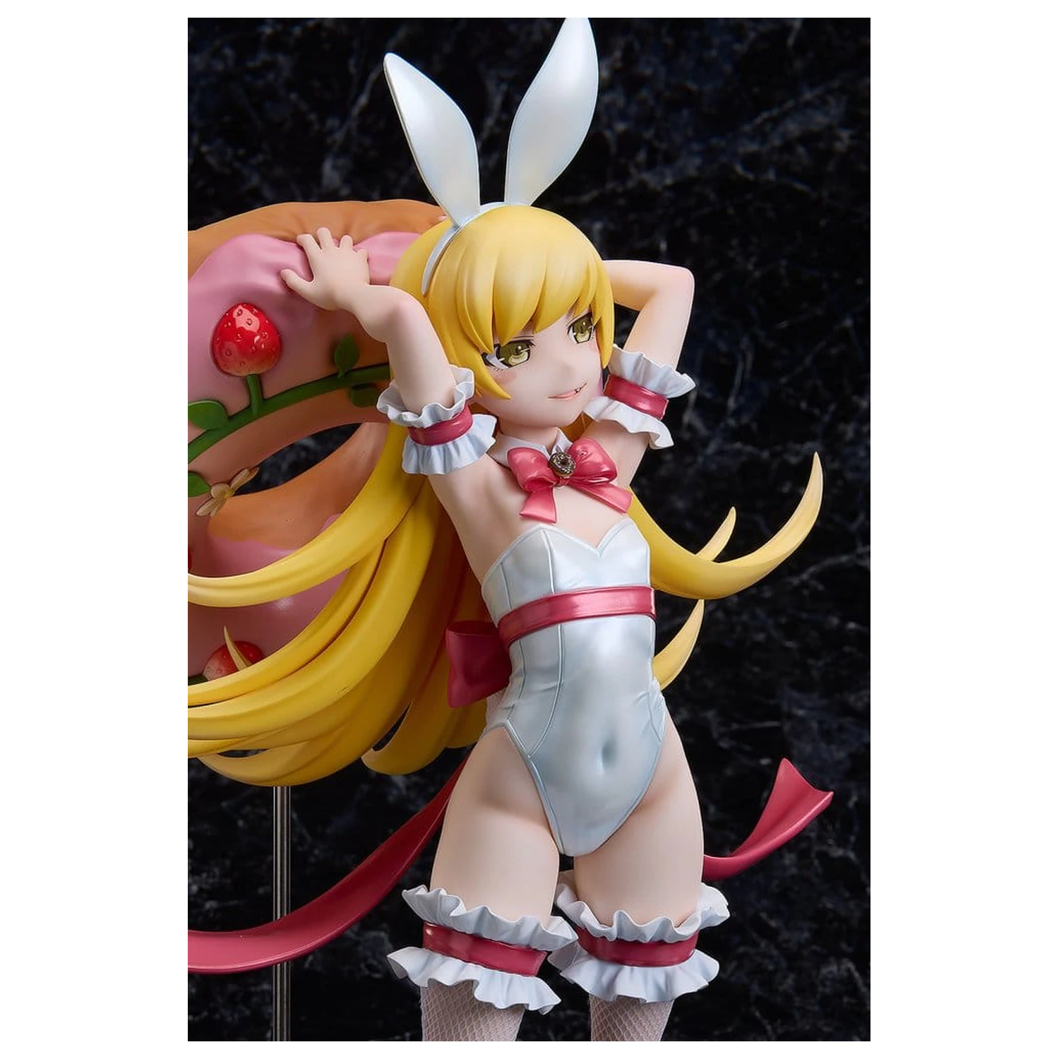Monogatari Series PVC socha 1/4 Shinobu Oshino White Bunny Ver. 35 cm produktová fotografia