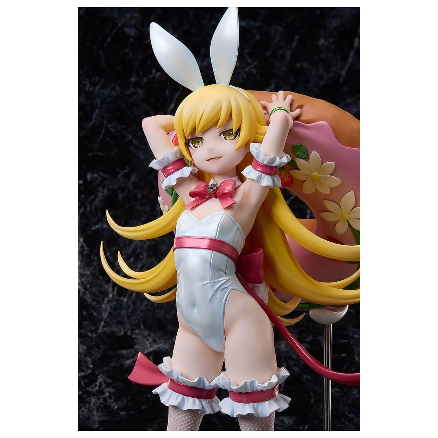 Monogatari Series PVC socha 1/4 Shinobu Oshino White Bunny Ver. 35 cm produktová fotografia