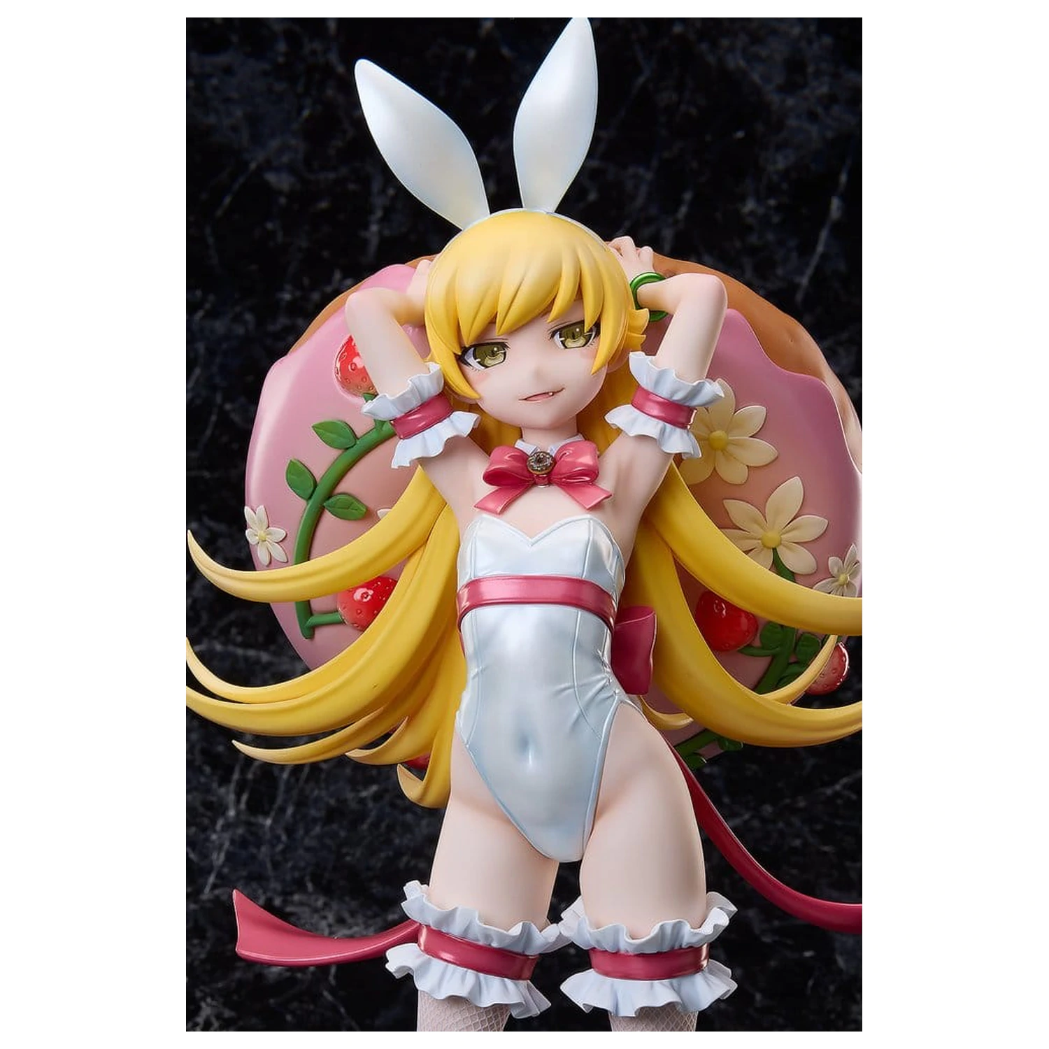 Monogatari Series PVC socha 1/4 Shinobu Oshino White Bunny Ver. 35 cm produktová fotografia