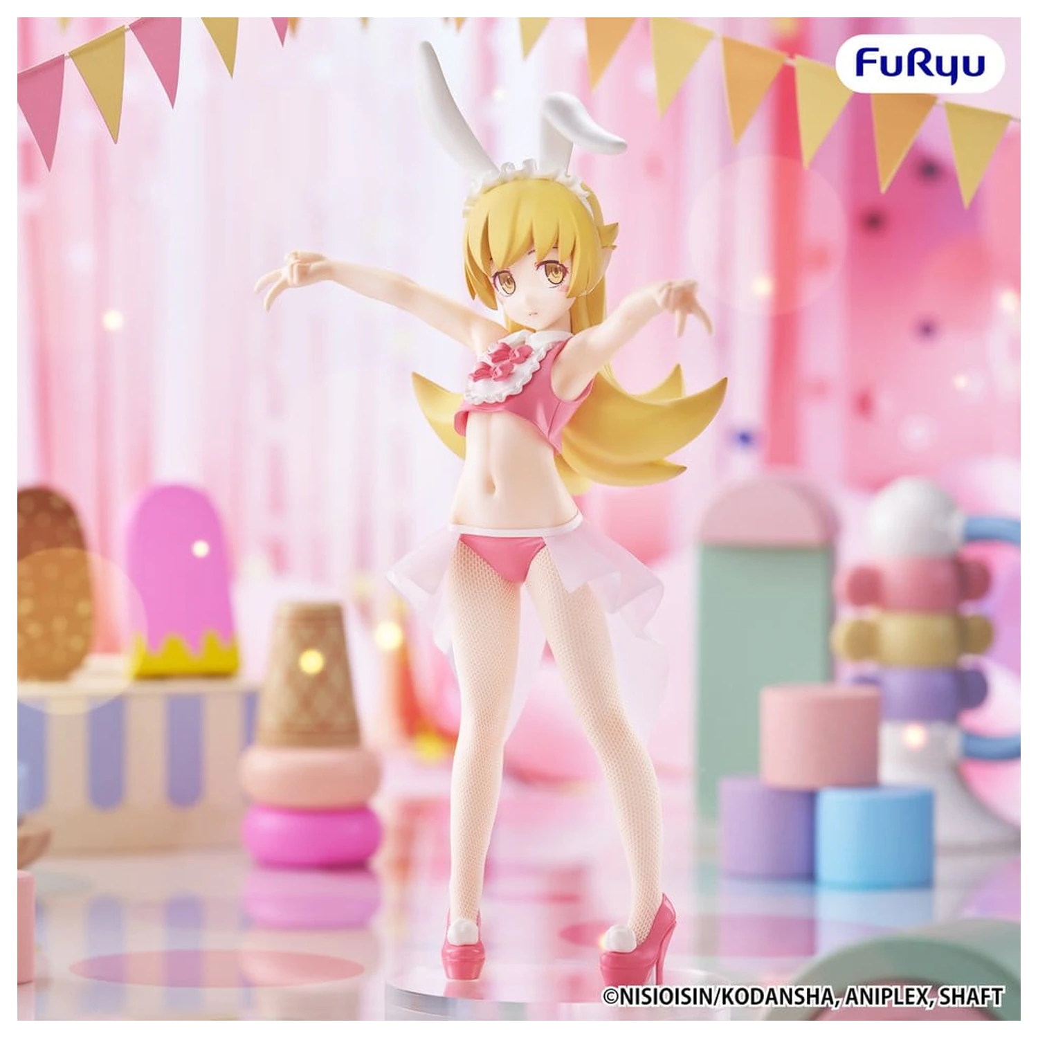 Monogatari Series BiCute Bunnies PVC figúrka Shinobu Oshino 23 cm produktová fotografia